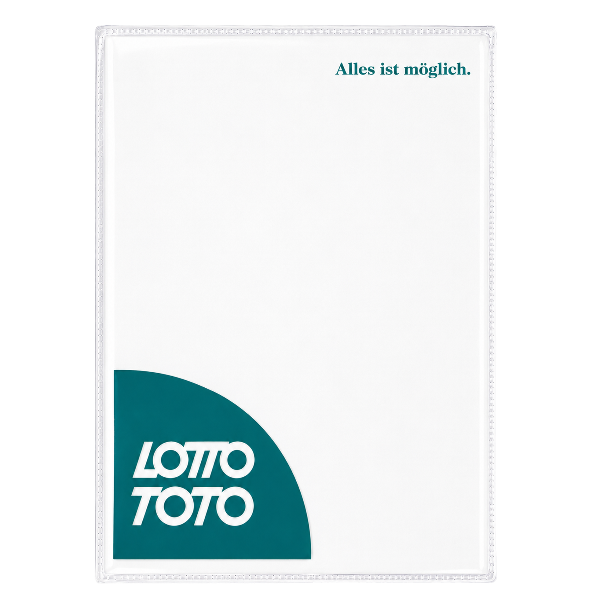 Lottohülle bedruckt – stark