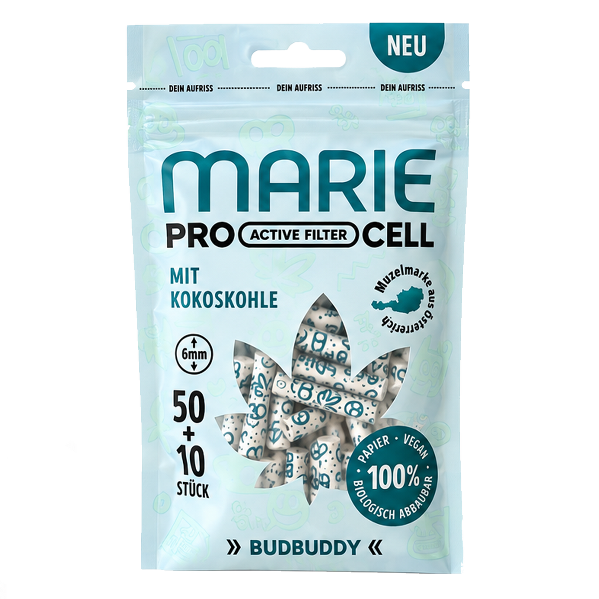 MARIE Budbuddy Active Filter 6mm Pro Cell