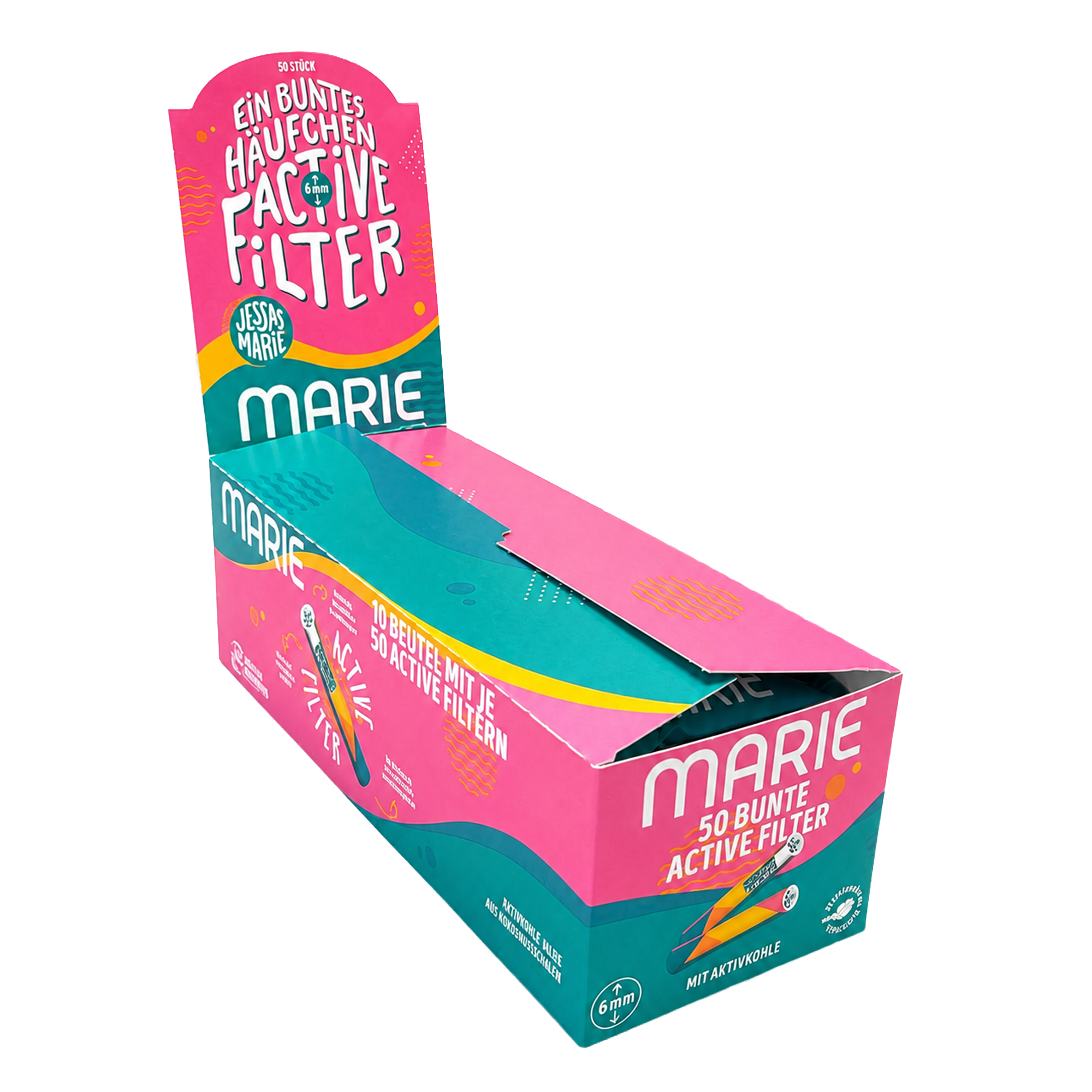 MARIE Buntes Häufchen Active Filter 6mm