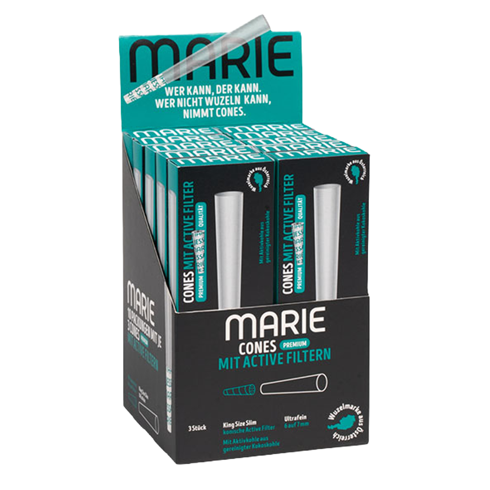 MARIE Cones + Active Filter