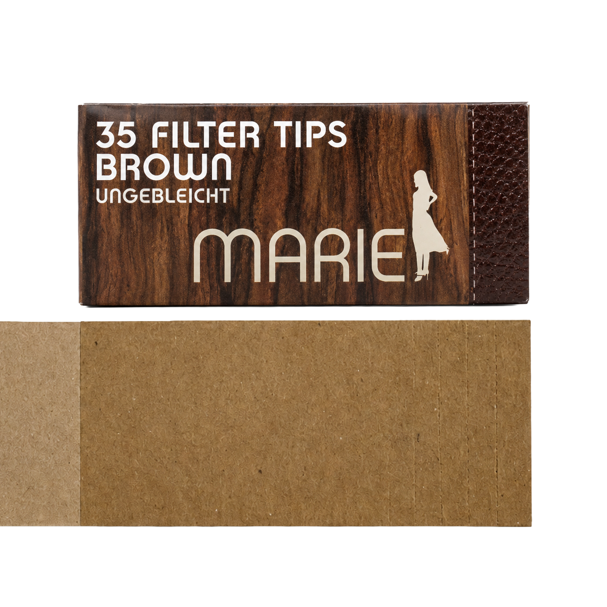 MARIE Filtertips Brown (Papier)