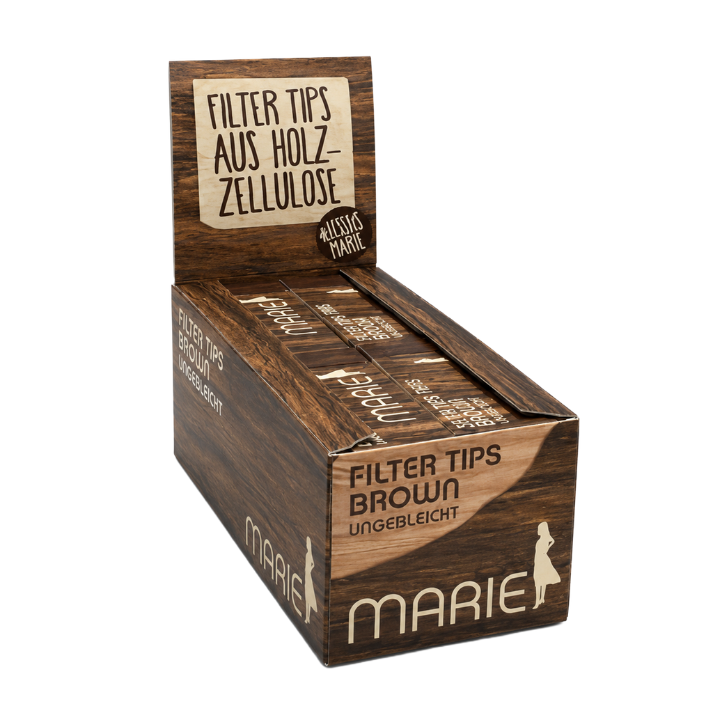 MARIE Filtertips Brown (Papier)