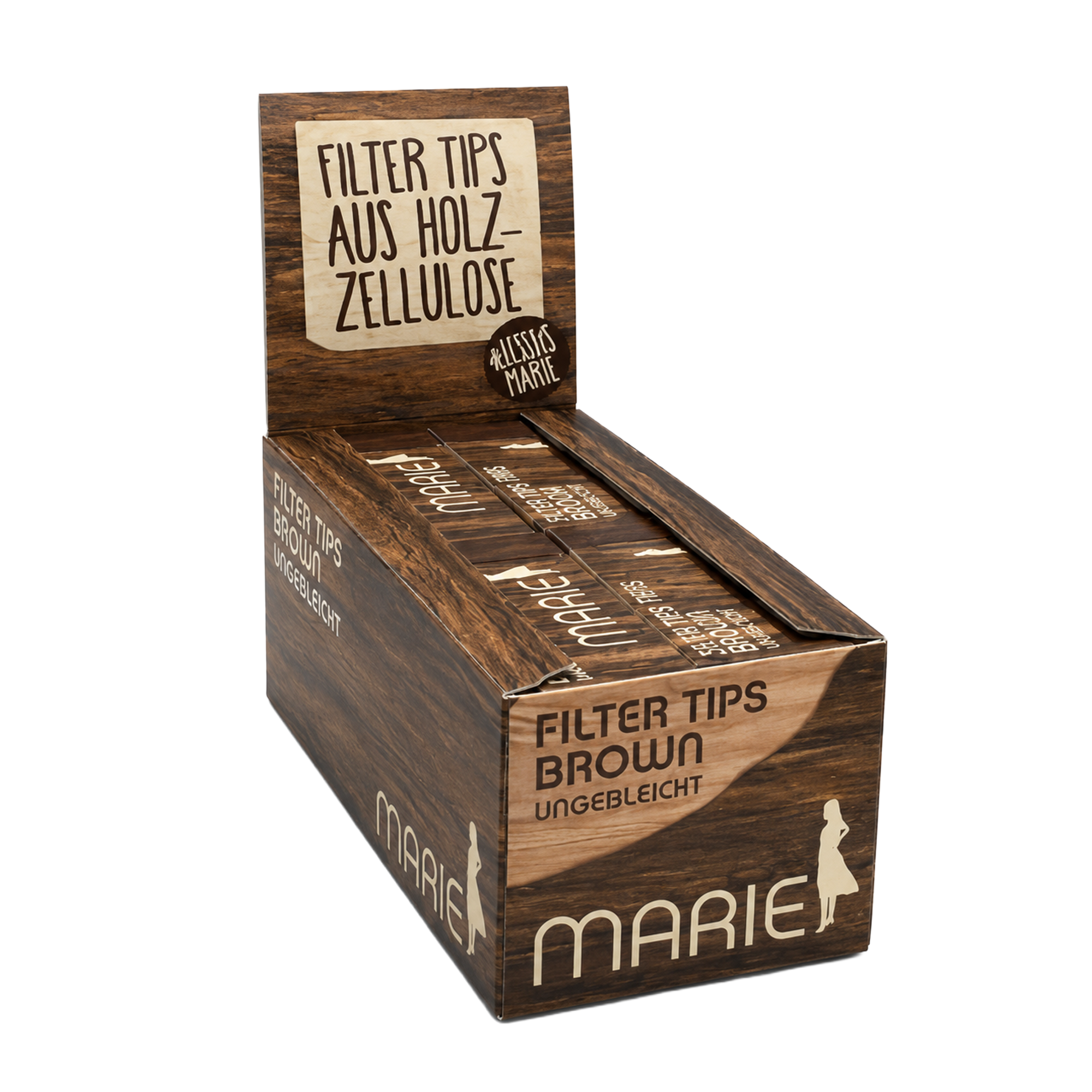 MARIE Filtertips Brown (Papier)