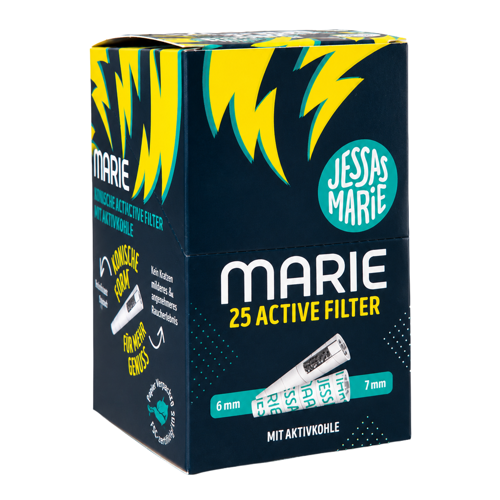 MARIE Konische Active Filter 6-7mm 25er Beutel