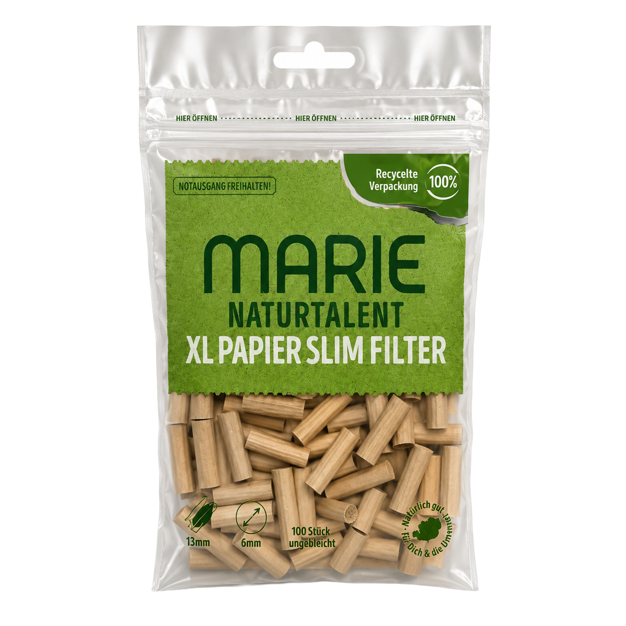 MARIE Naturtalent XL Slim Filter