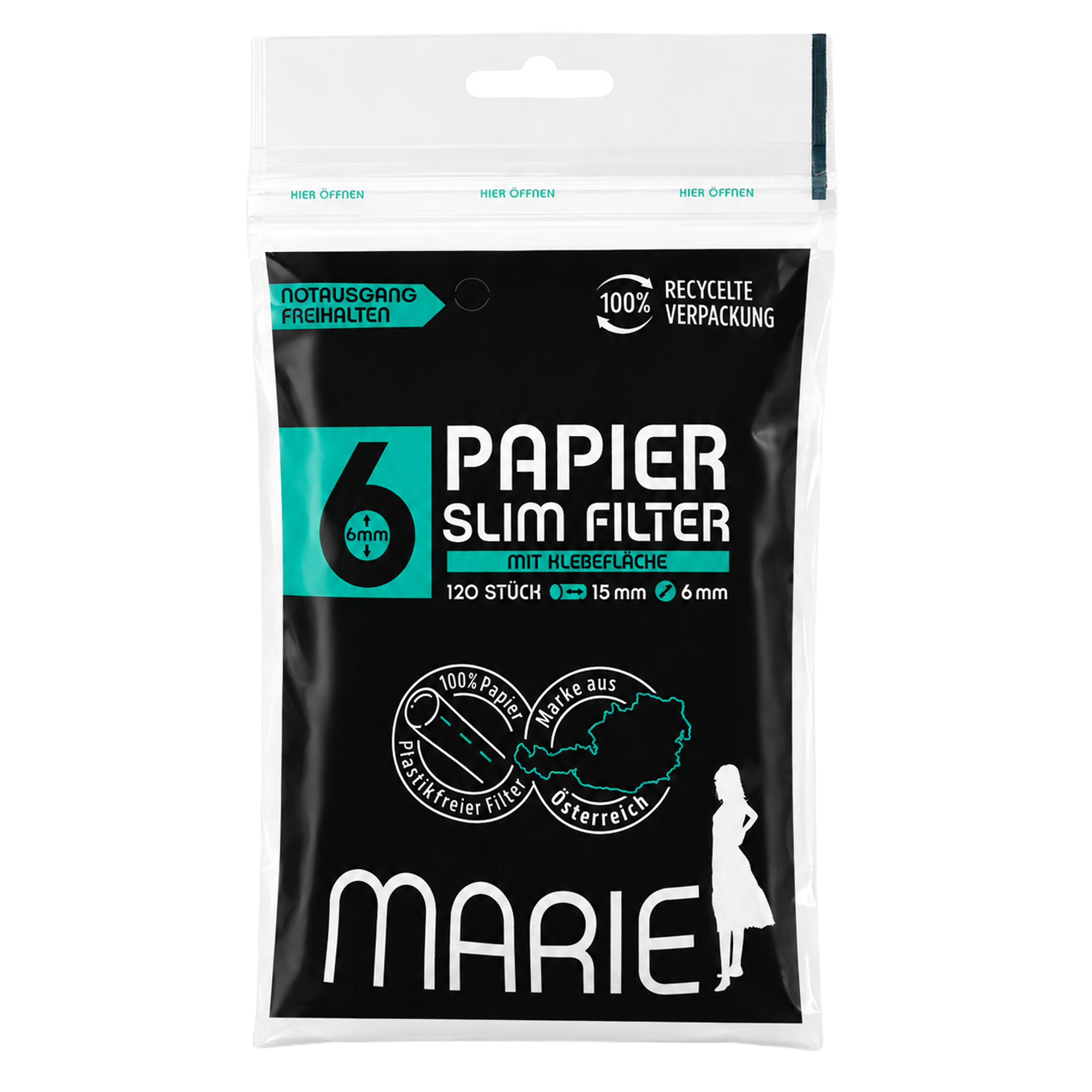 MARIE Papier Slim Filter 6mm