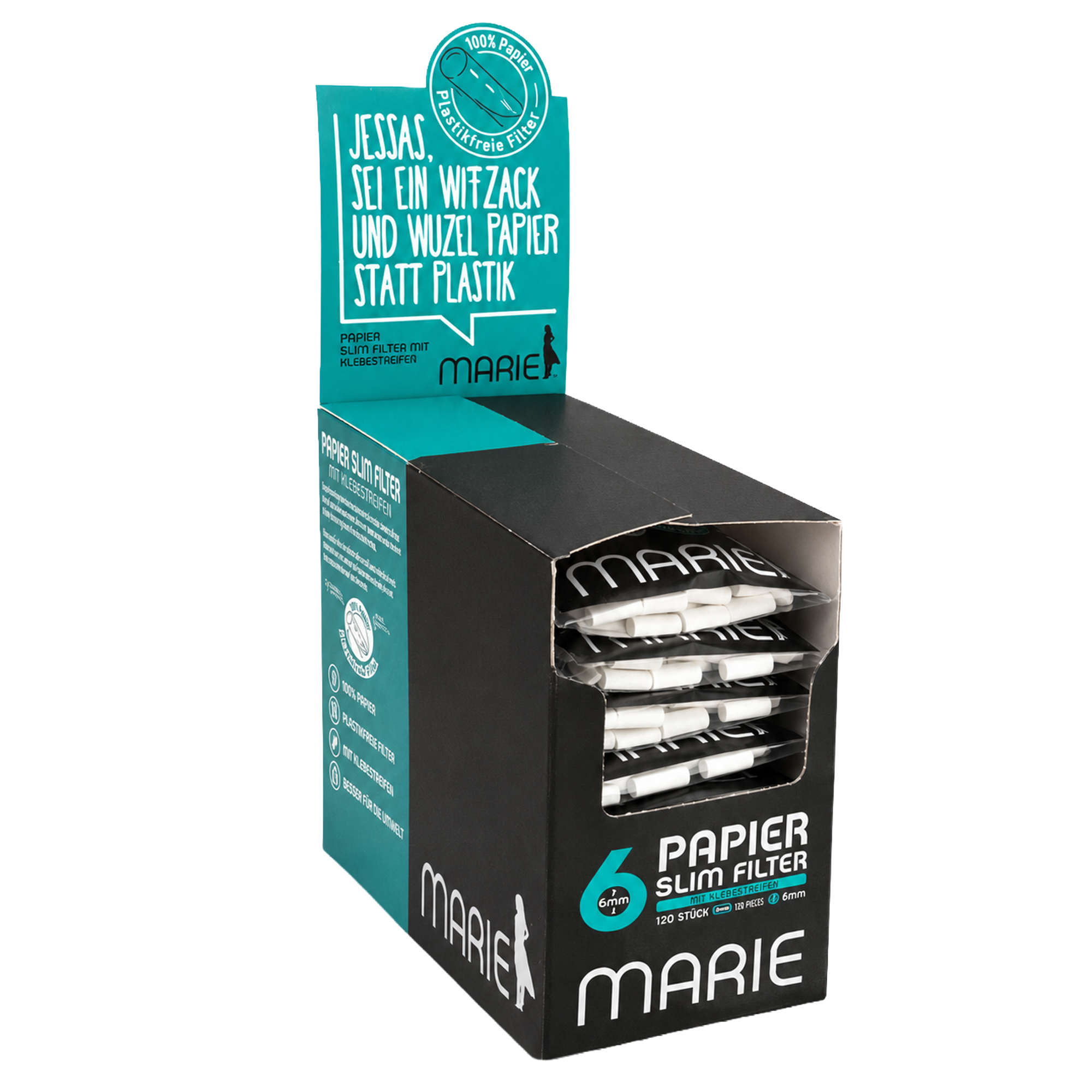 MARIE Papier Slim Filter 6mm