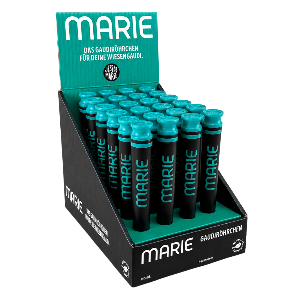 MARIE Plastic Tube Gaudiröhrchen