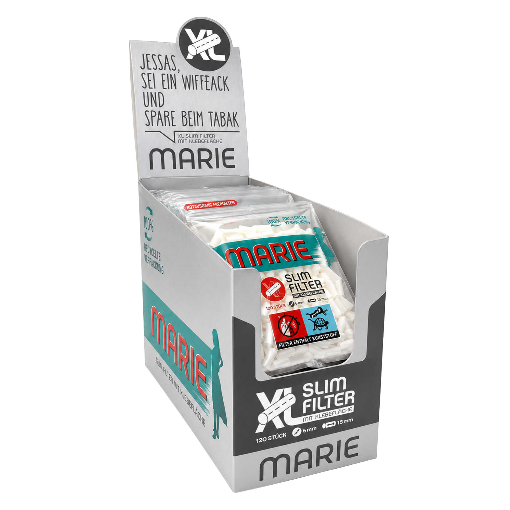 MARIE XL Slim Filter 6mm