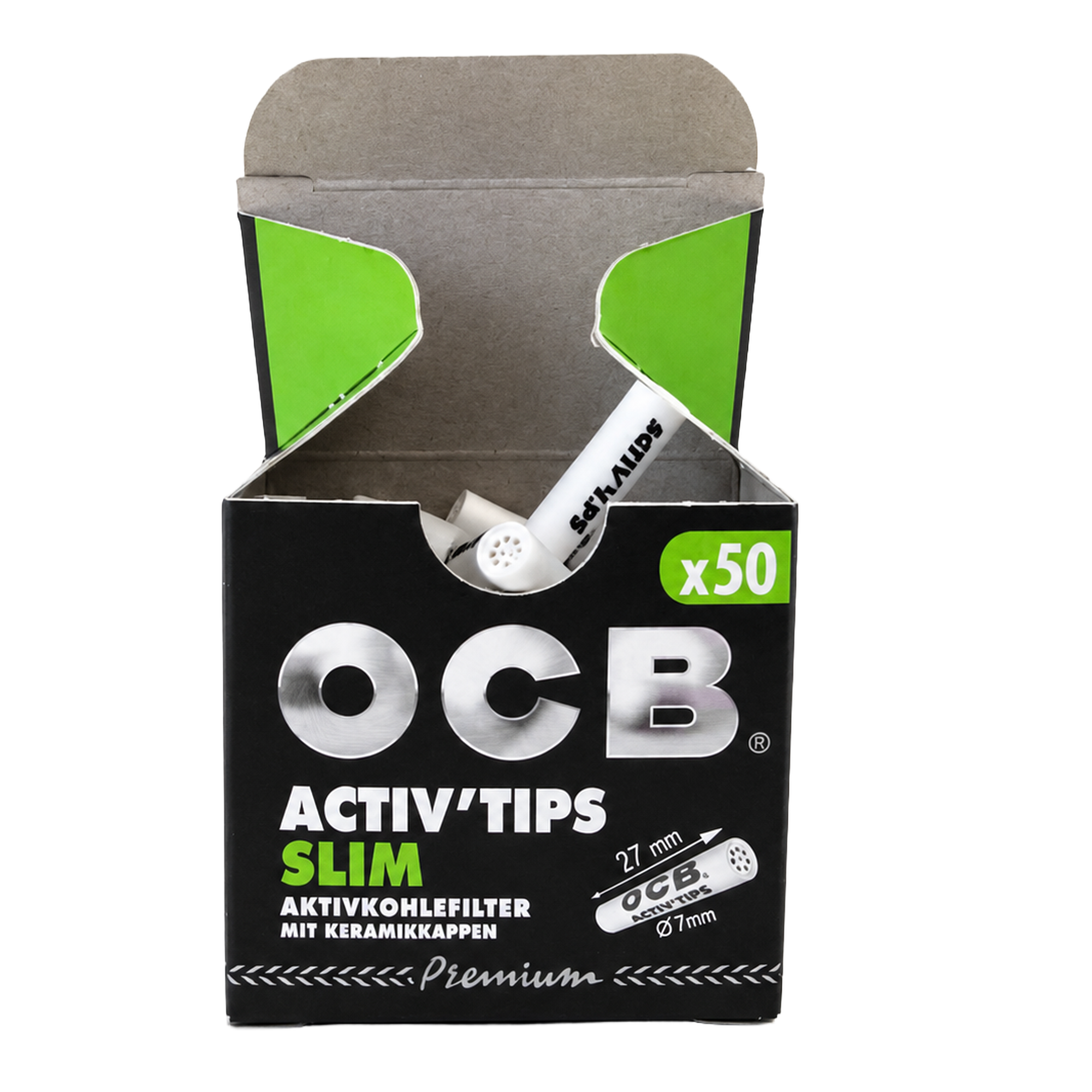 OCB Activ Tips Slim Filter 7mm