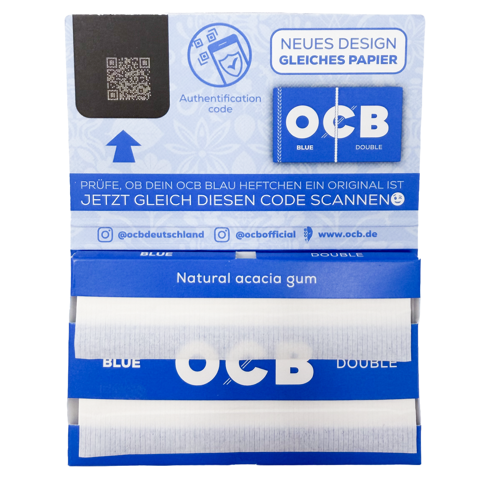 OCB Blau Gummizug