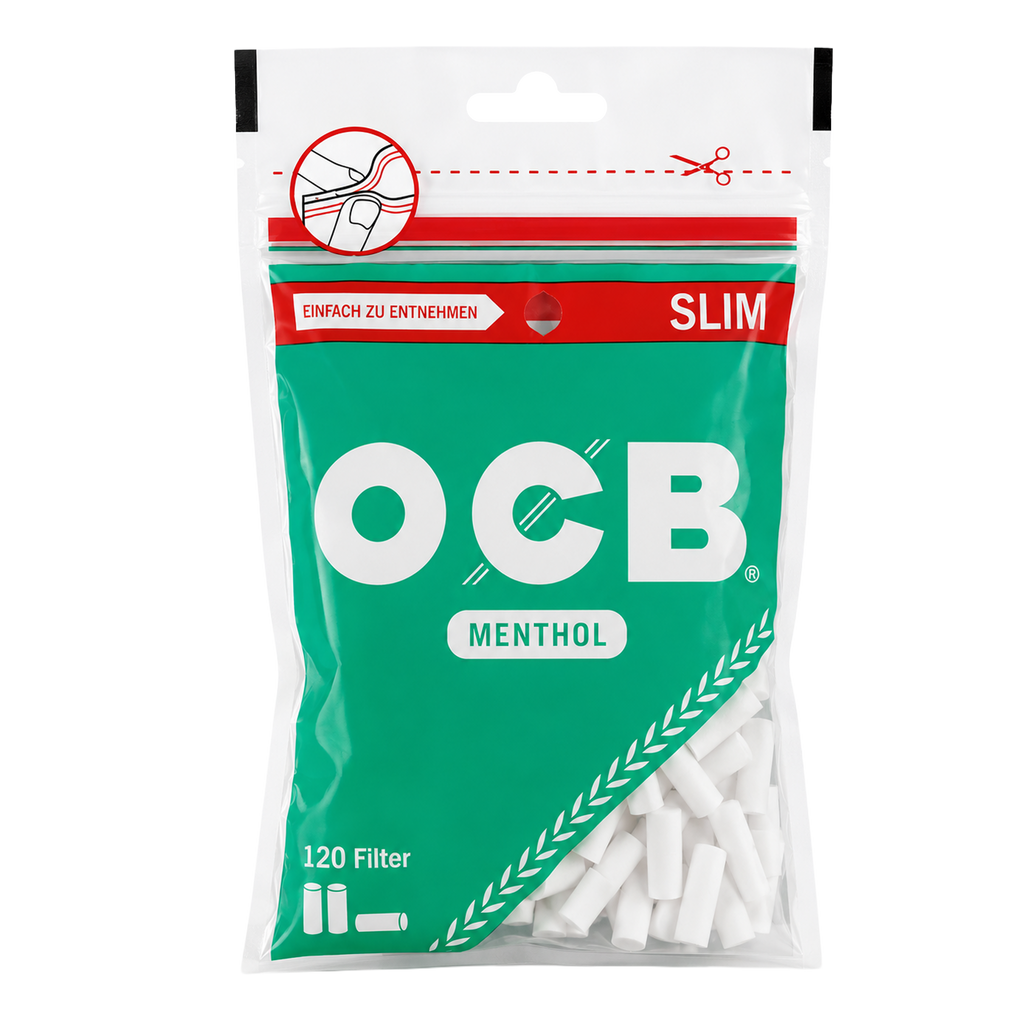 OCB Drehfilter Slim Menthol 6mm
