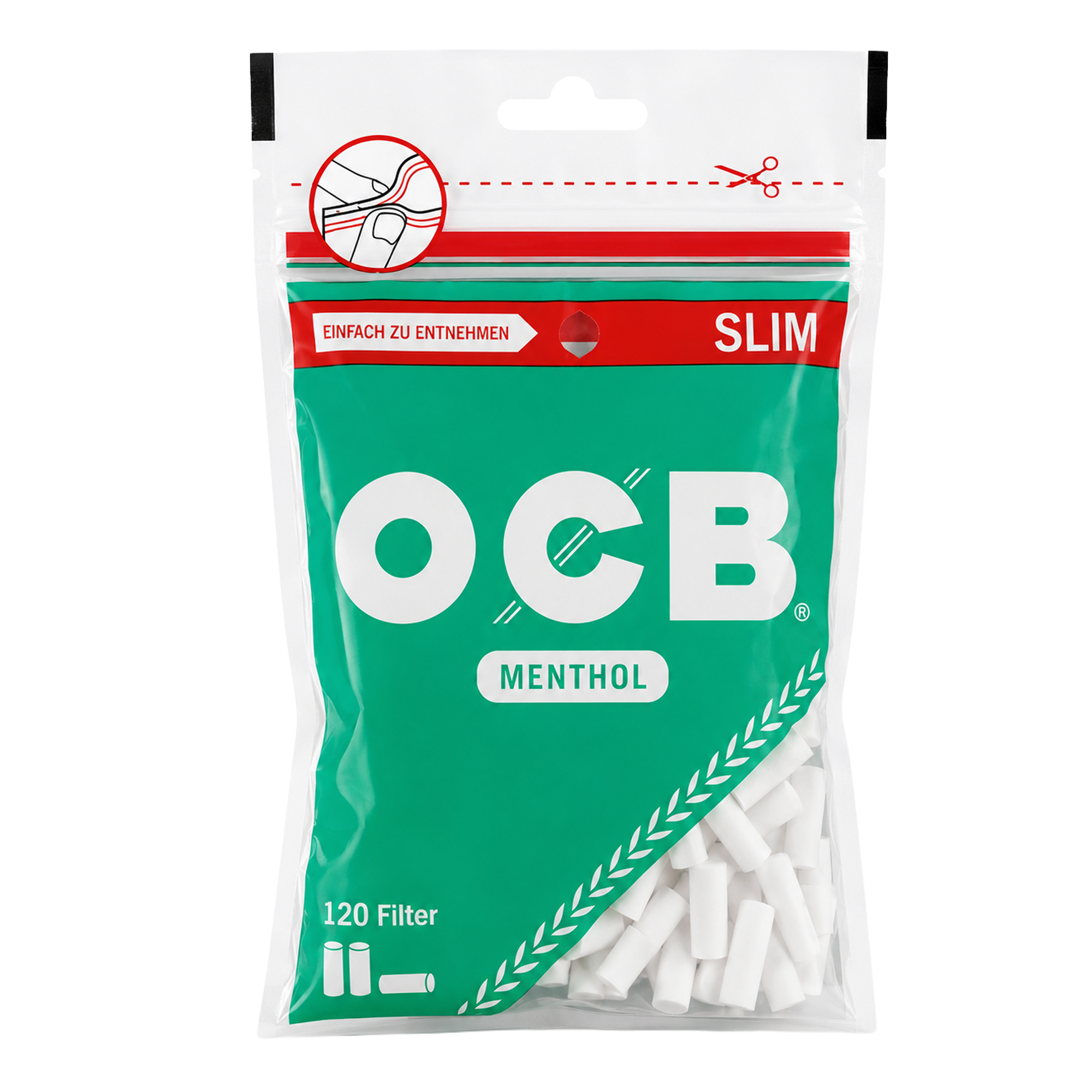 OCB Drehfilter Slim Menthol 6mm