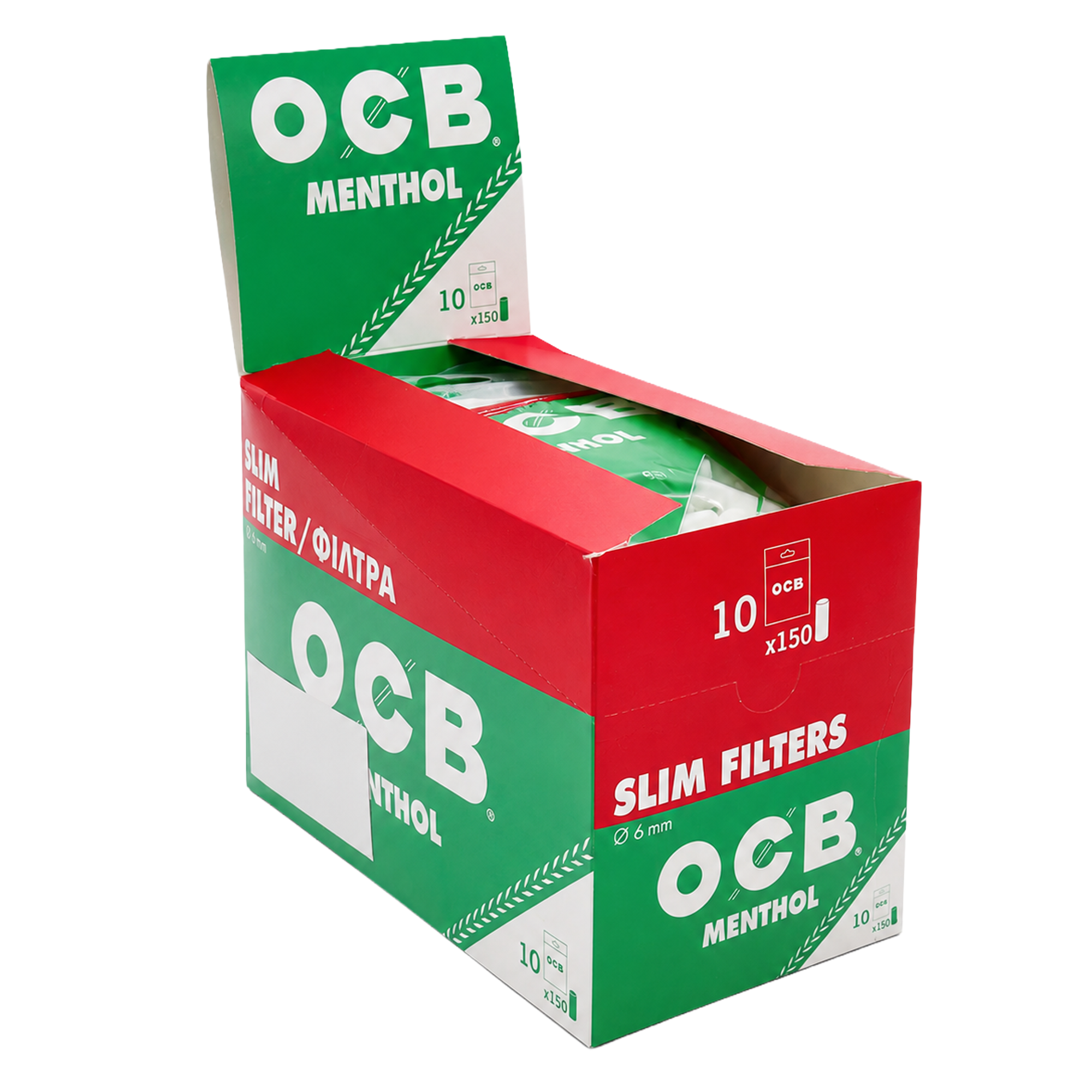 OCB Drehfilter Slim Menthol 6mm