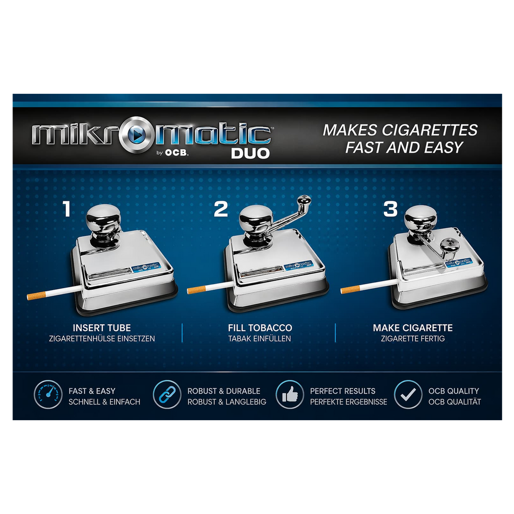 OCB Mikromatic Duo Hebelstopfer