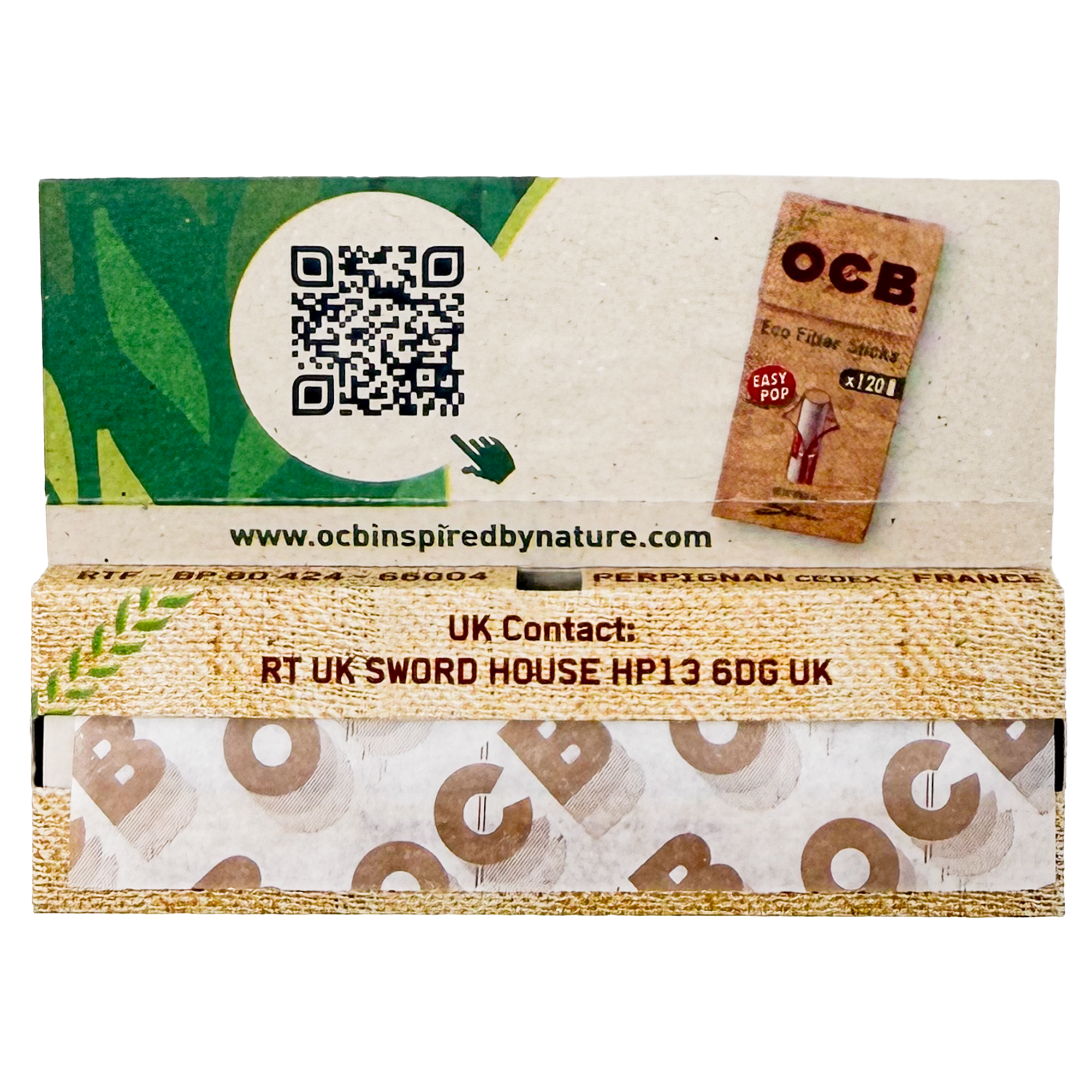 OCB Organic Hemp 50 Blatt