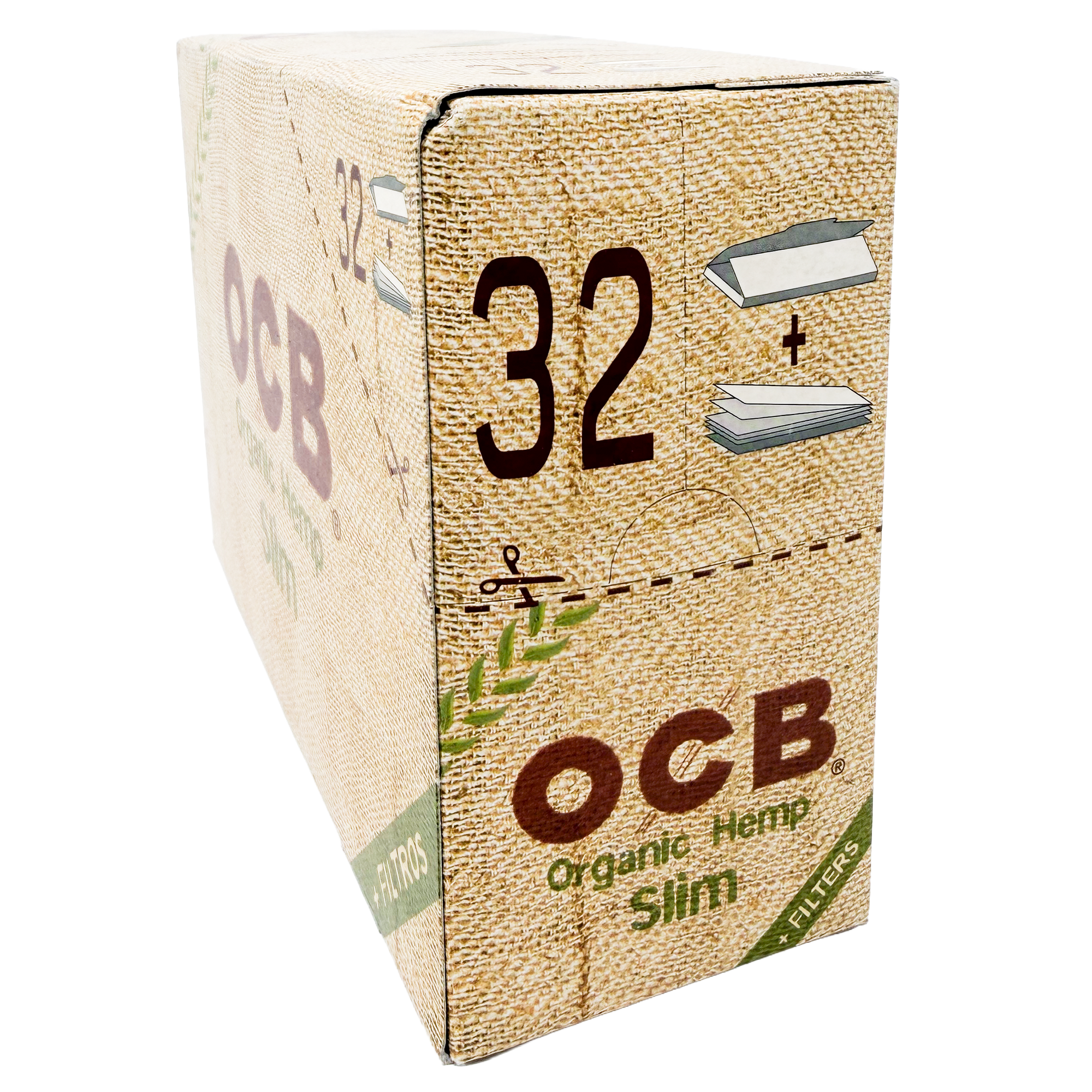 OCB Organic Hemp Slim + Tips