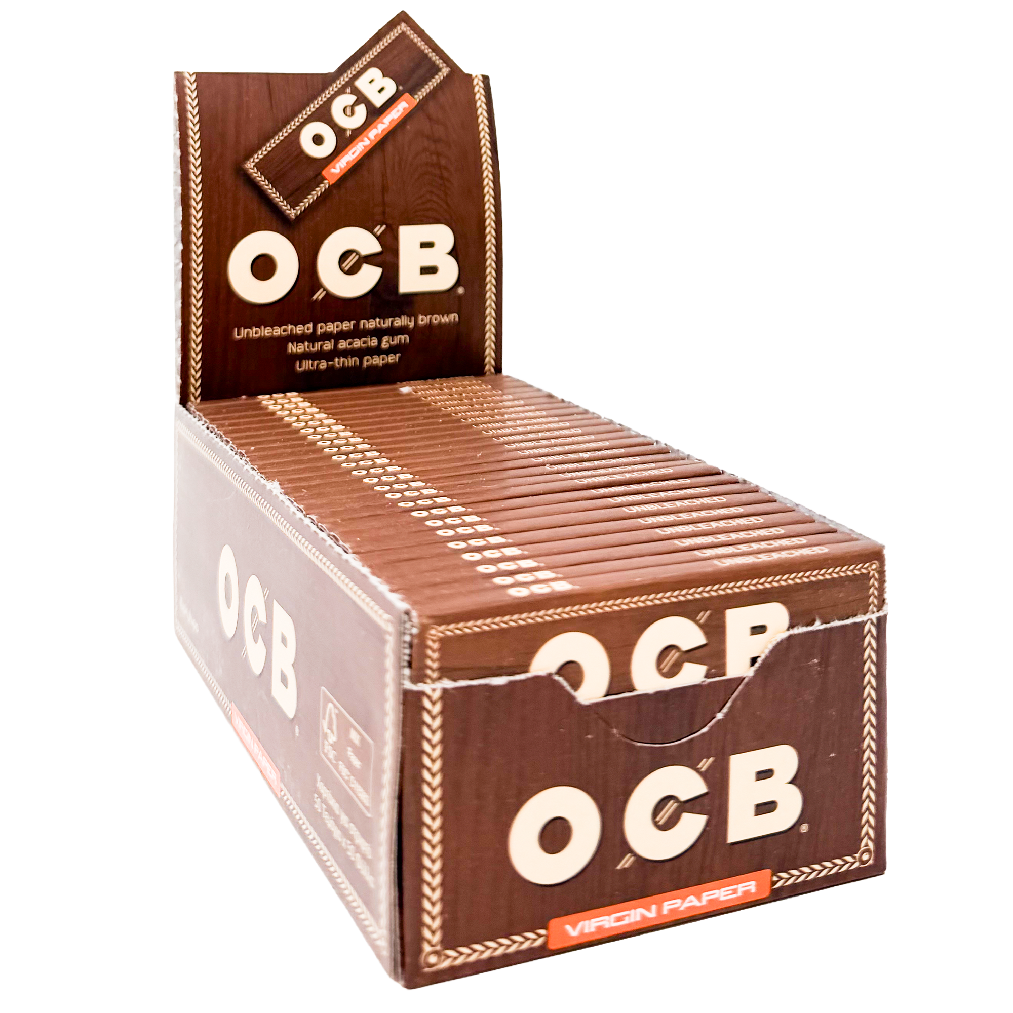 OCB Virgin Unbleached 50 Blatt