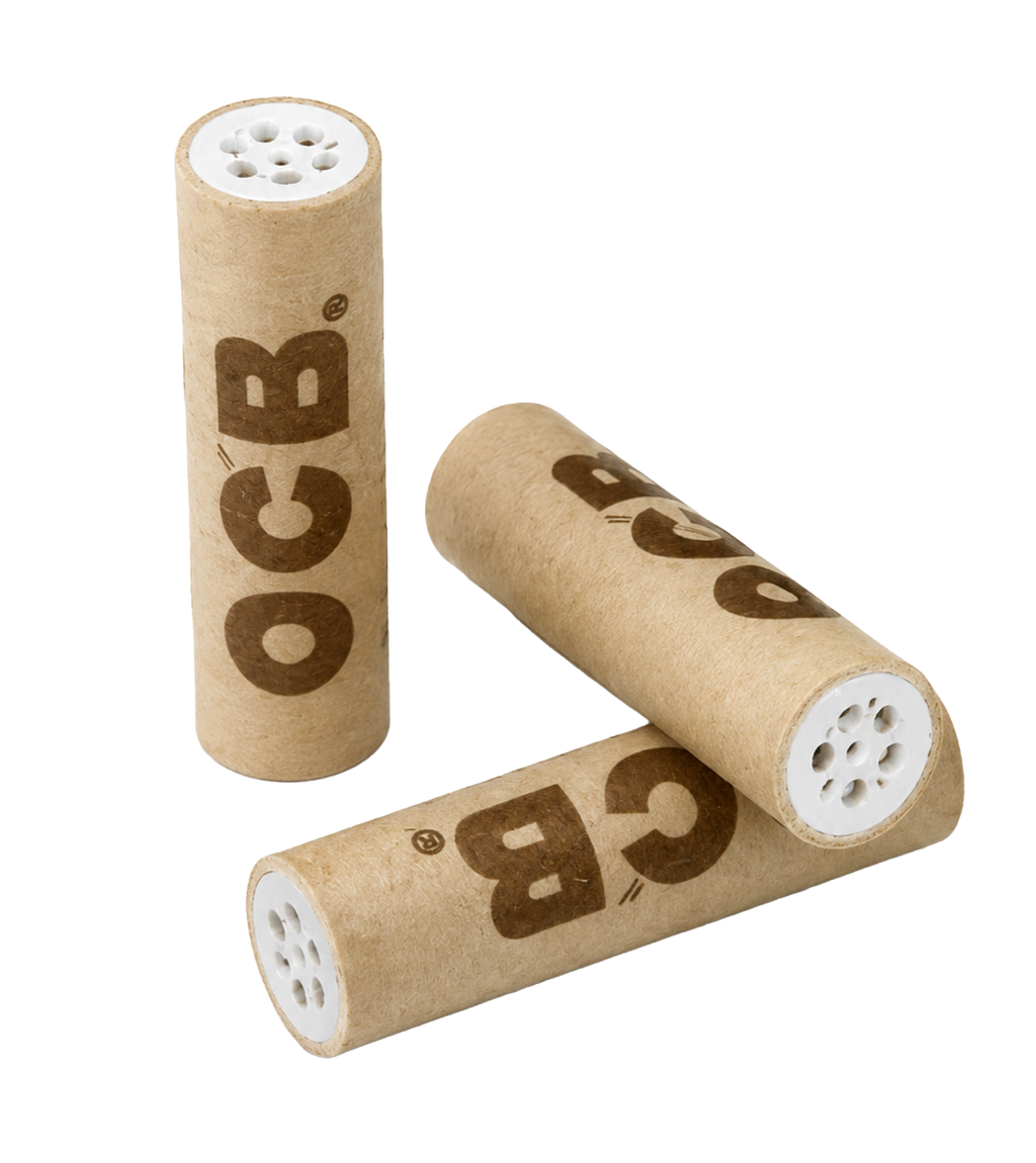 OCB Virgin Unbleached Activ Tips Filter 7mm