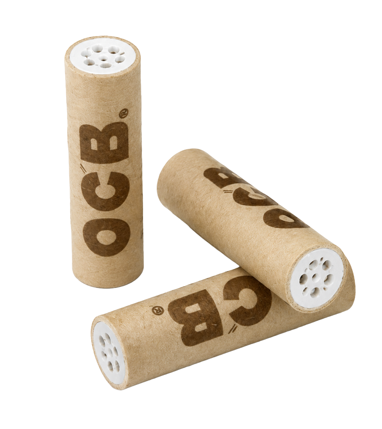 OCB Virgin Unbleached Activ Tips Filter 7mm