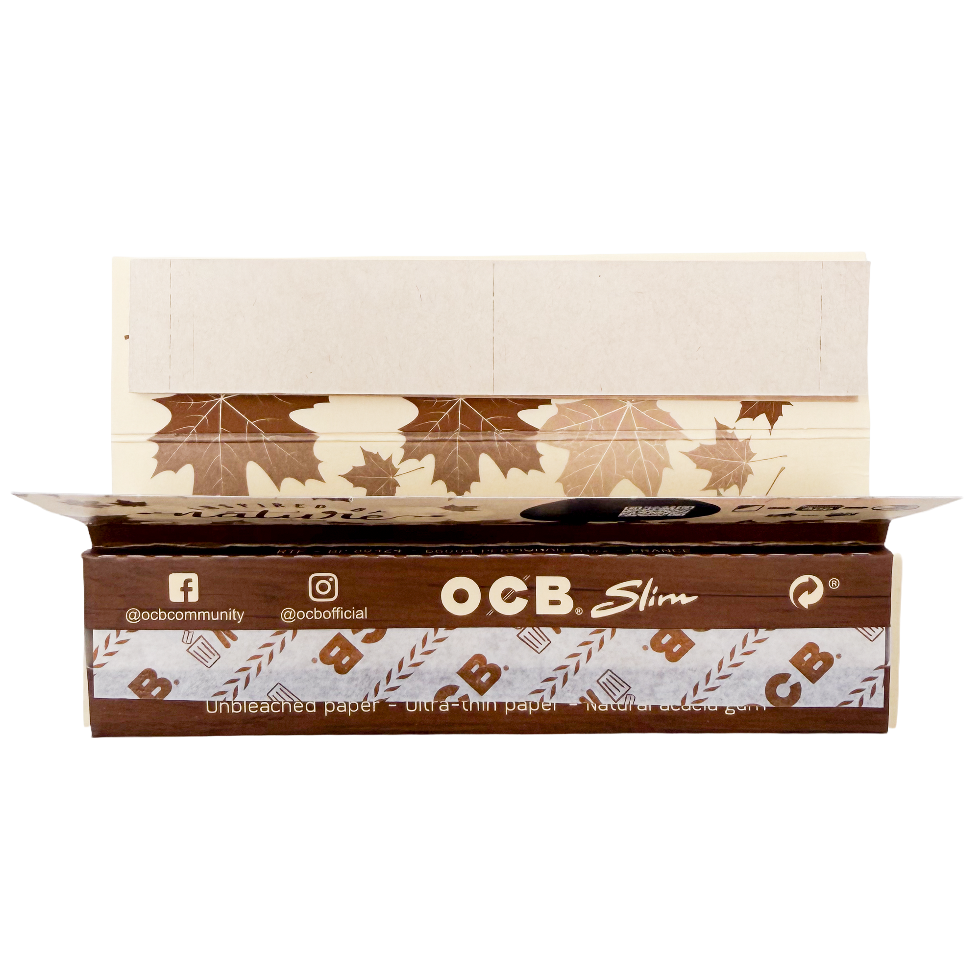 OCB Virgin Unbleached Roll Kit