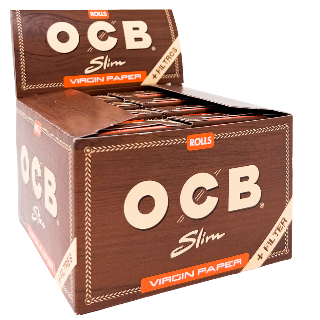 OCB Virgin Unbleached Rolls + Tips