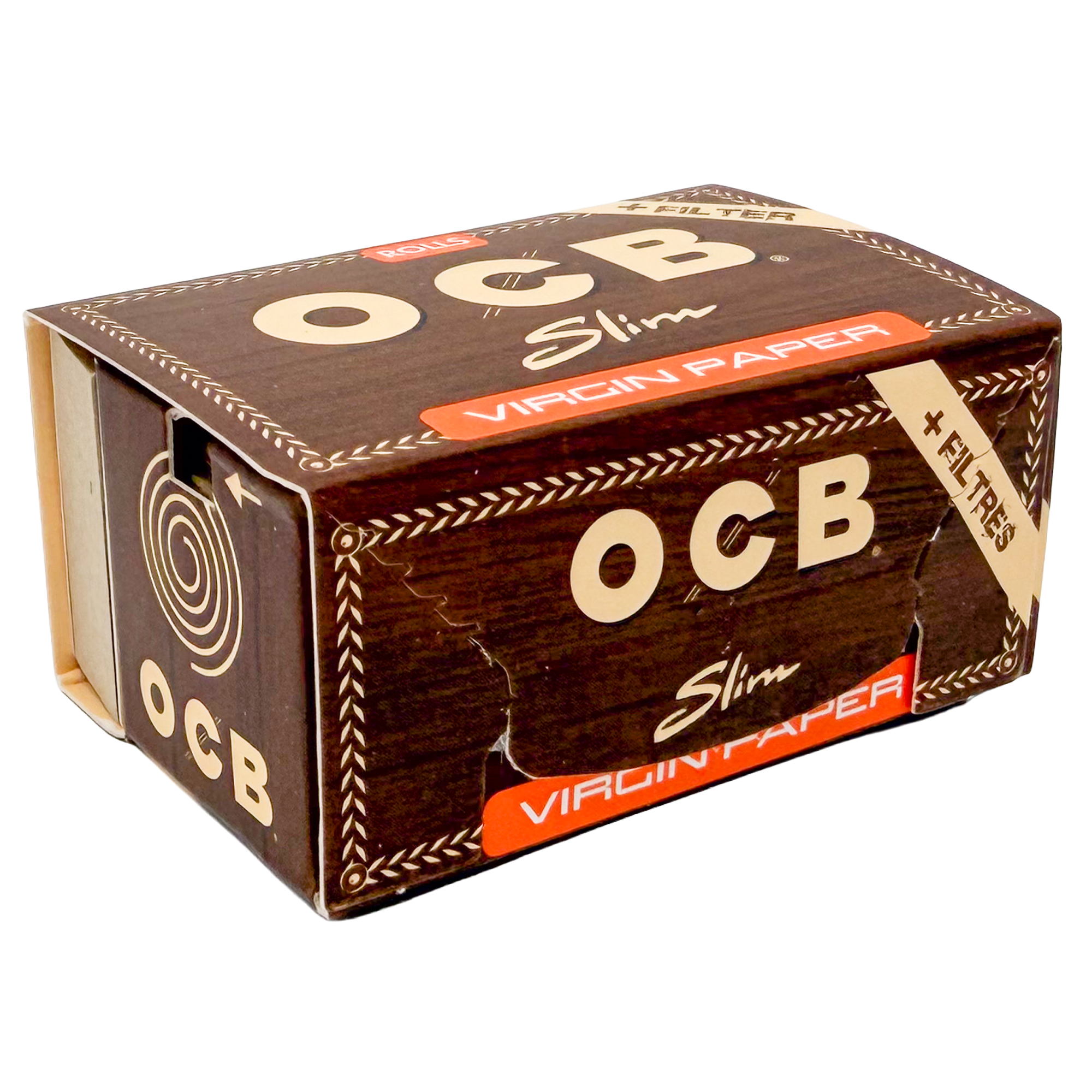 OCB Virgin Unbleached Rolls + Tips