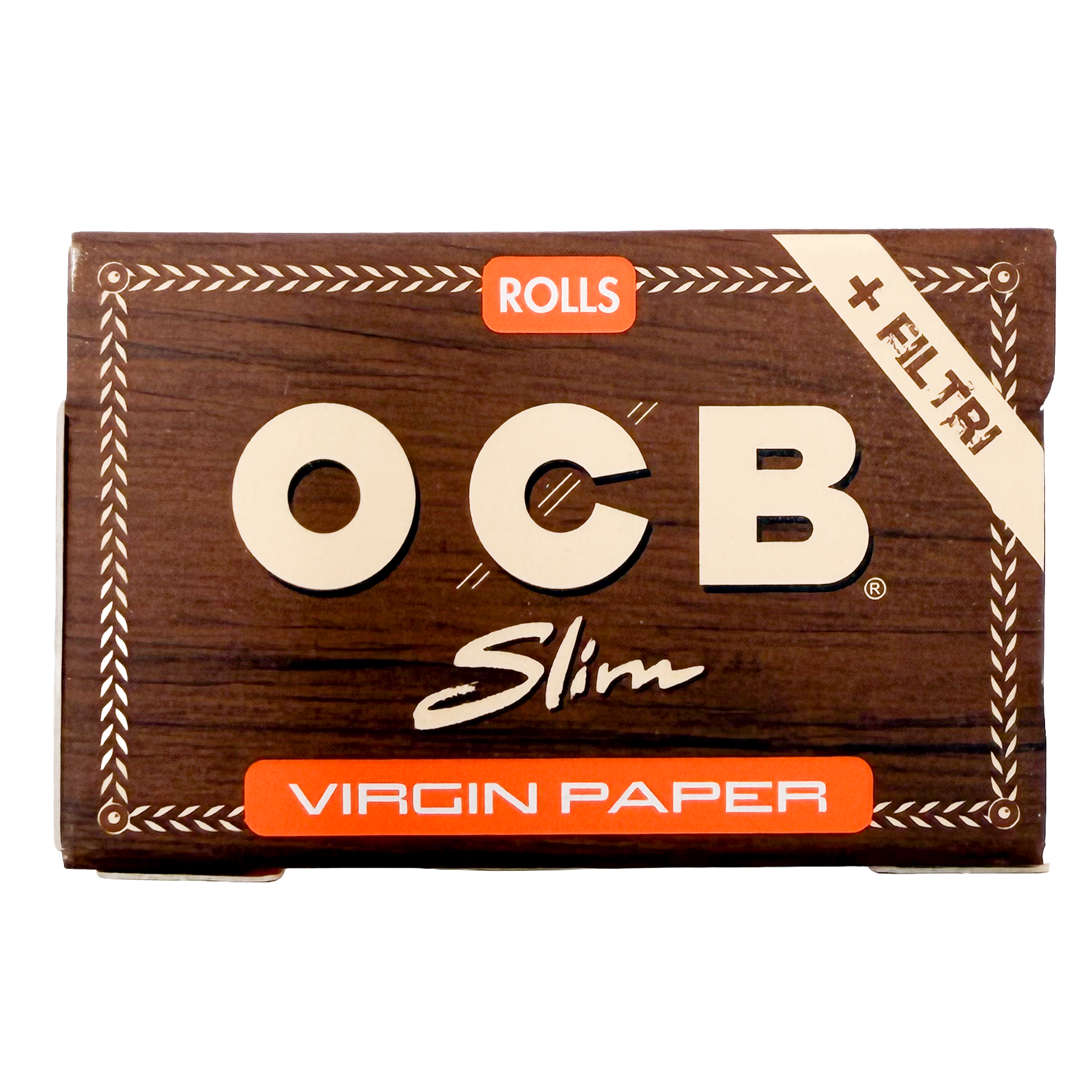 OCB Virgin Unbleached Rolls + Tips