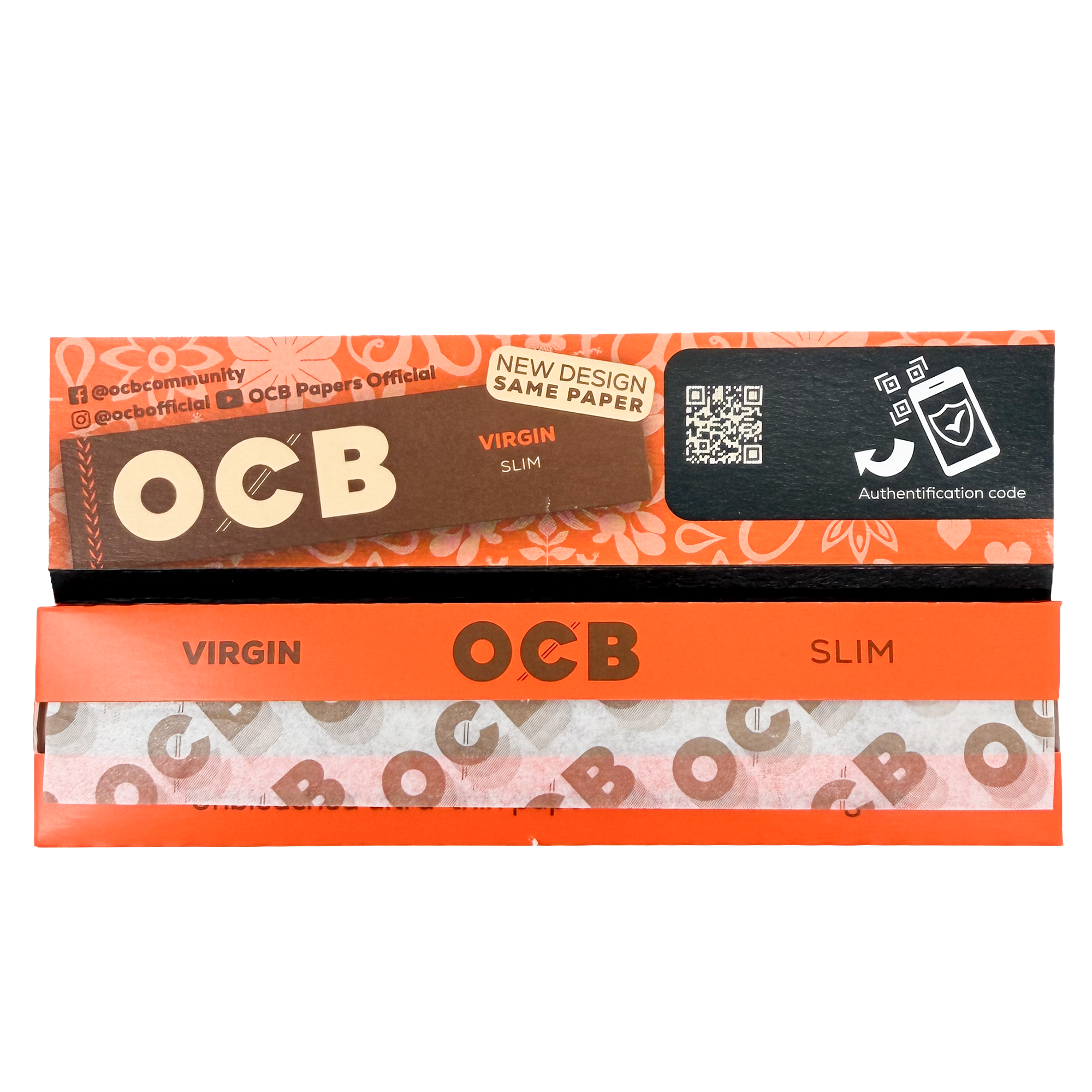 OCB Virgin Unbleached Slim