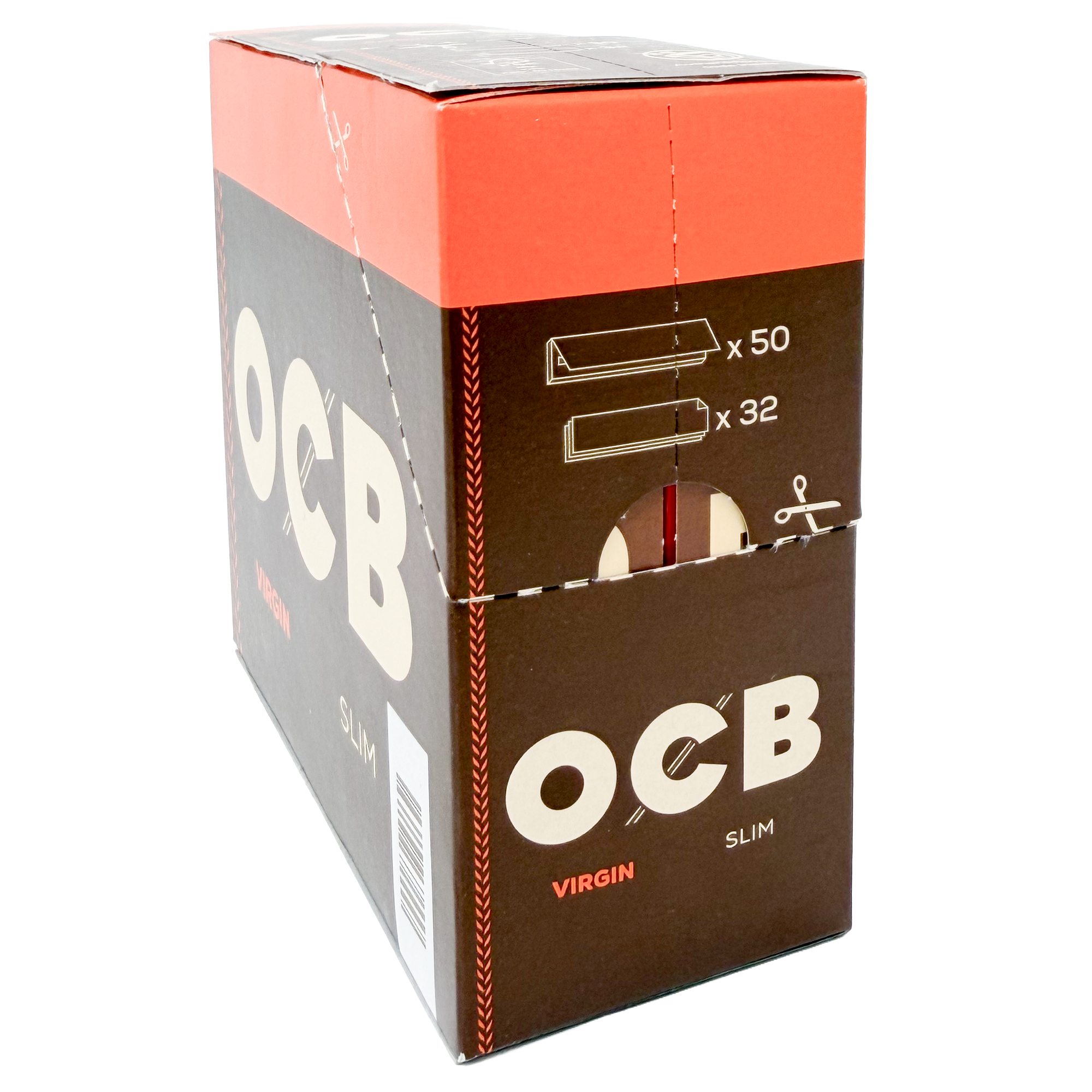 OCB Virgin Unbleached Slim