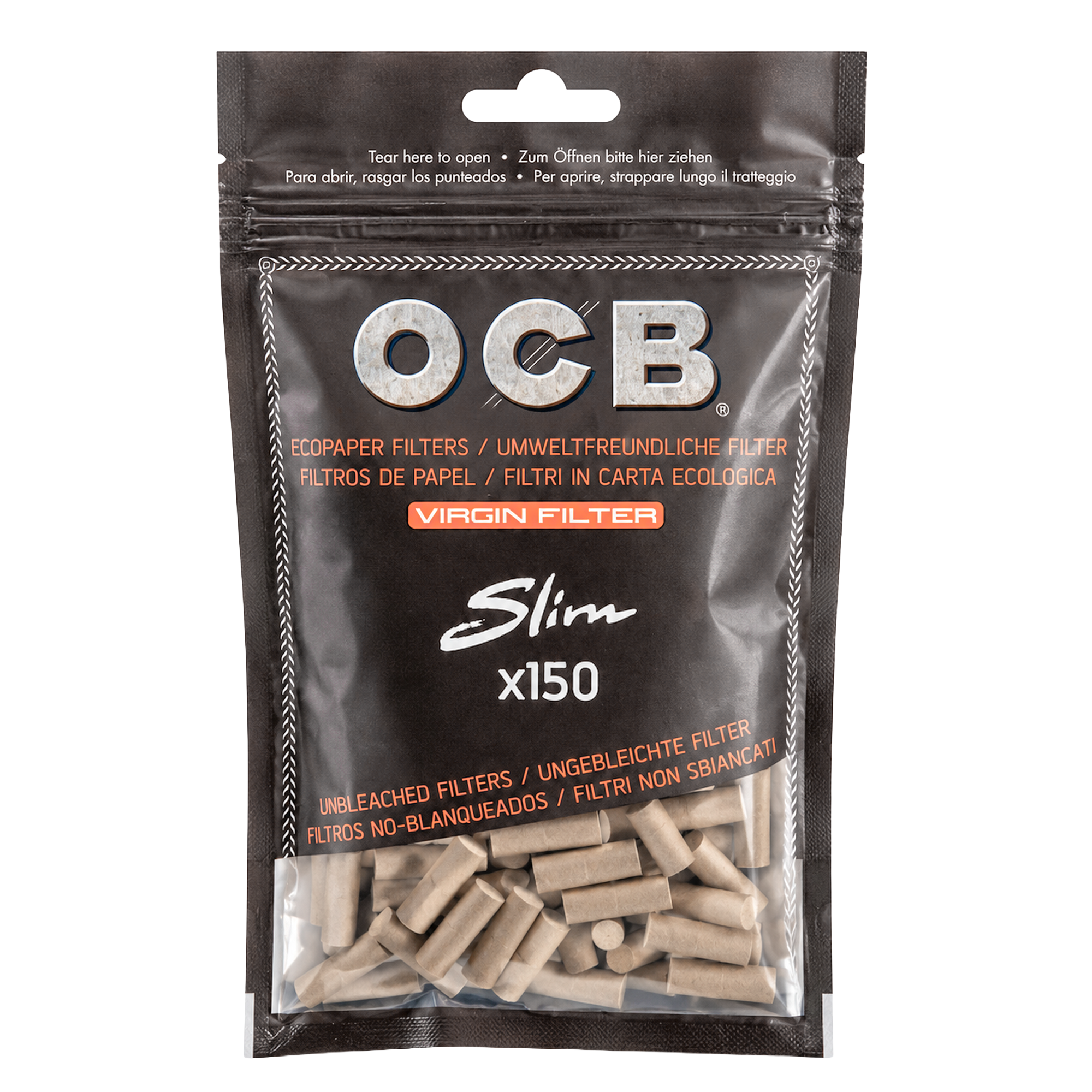 OCB Virgin Unbleached Drehfilter Slim