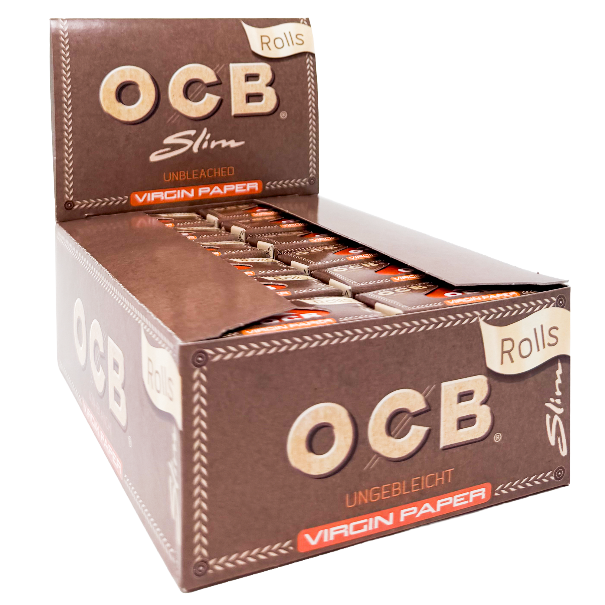 OCB Virgin Unbleached Rolls