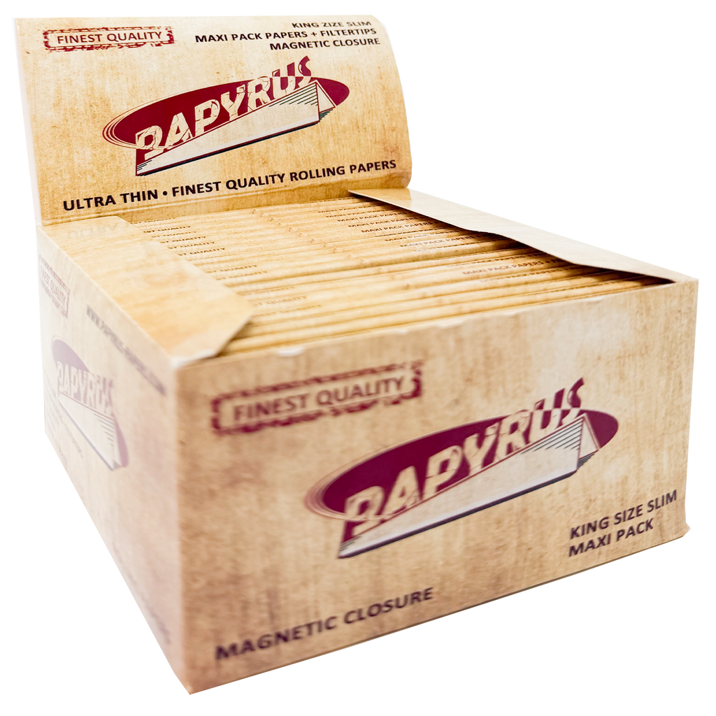 PAPYRUS Maxipack Finest Quality King Size Slim + Tips