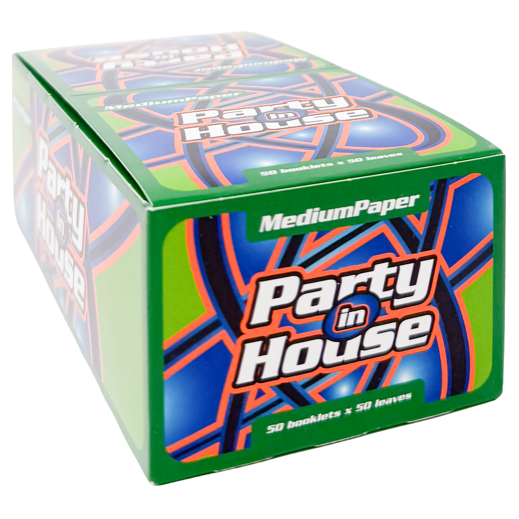 PARTY IN HOUSE Grün Kurz 50 Blatt