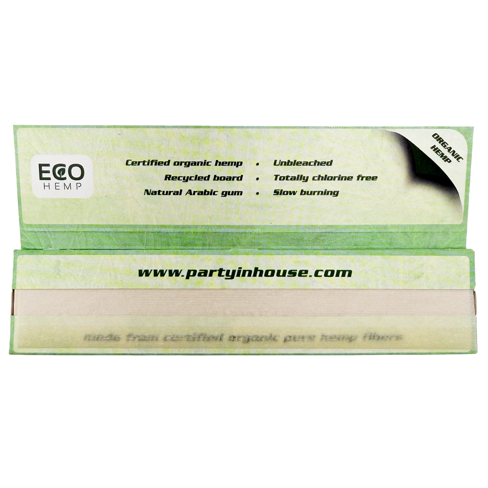 PARTY IN HOUSE Organic Hemp Unbleached Slim