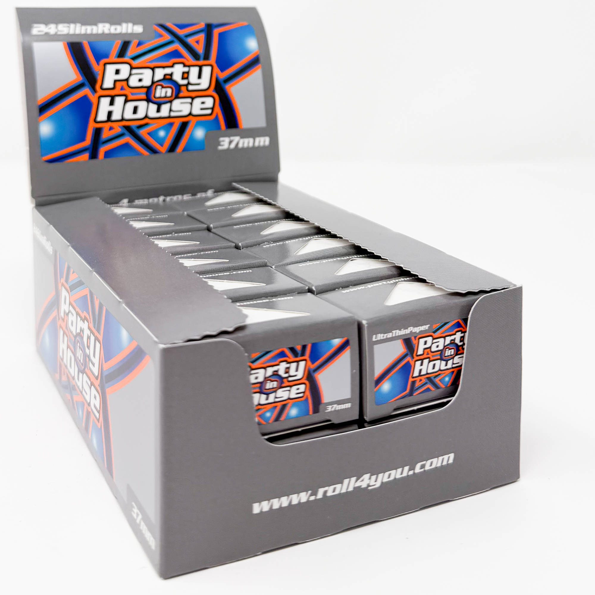 PARTY IN HOUSE Silver Mini Rolls