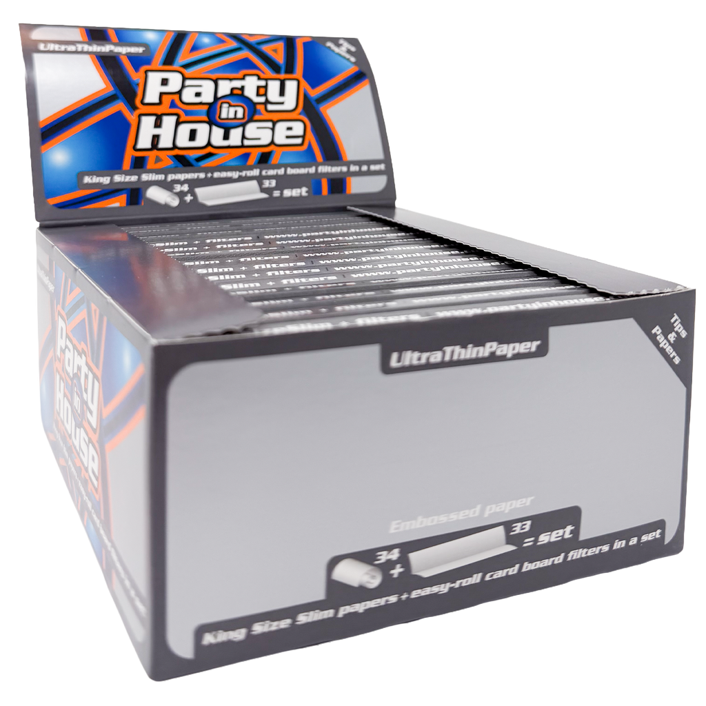 PARTY IN HOUSE Silver Slim + Tips