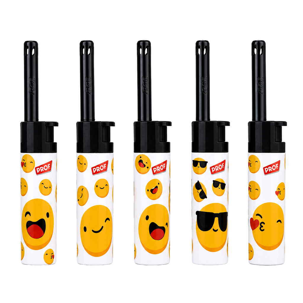 PROF BBQ Round Happy Face