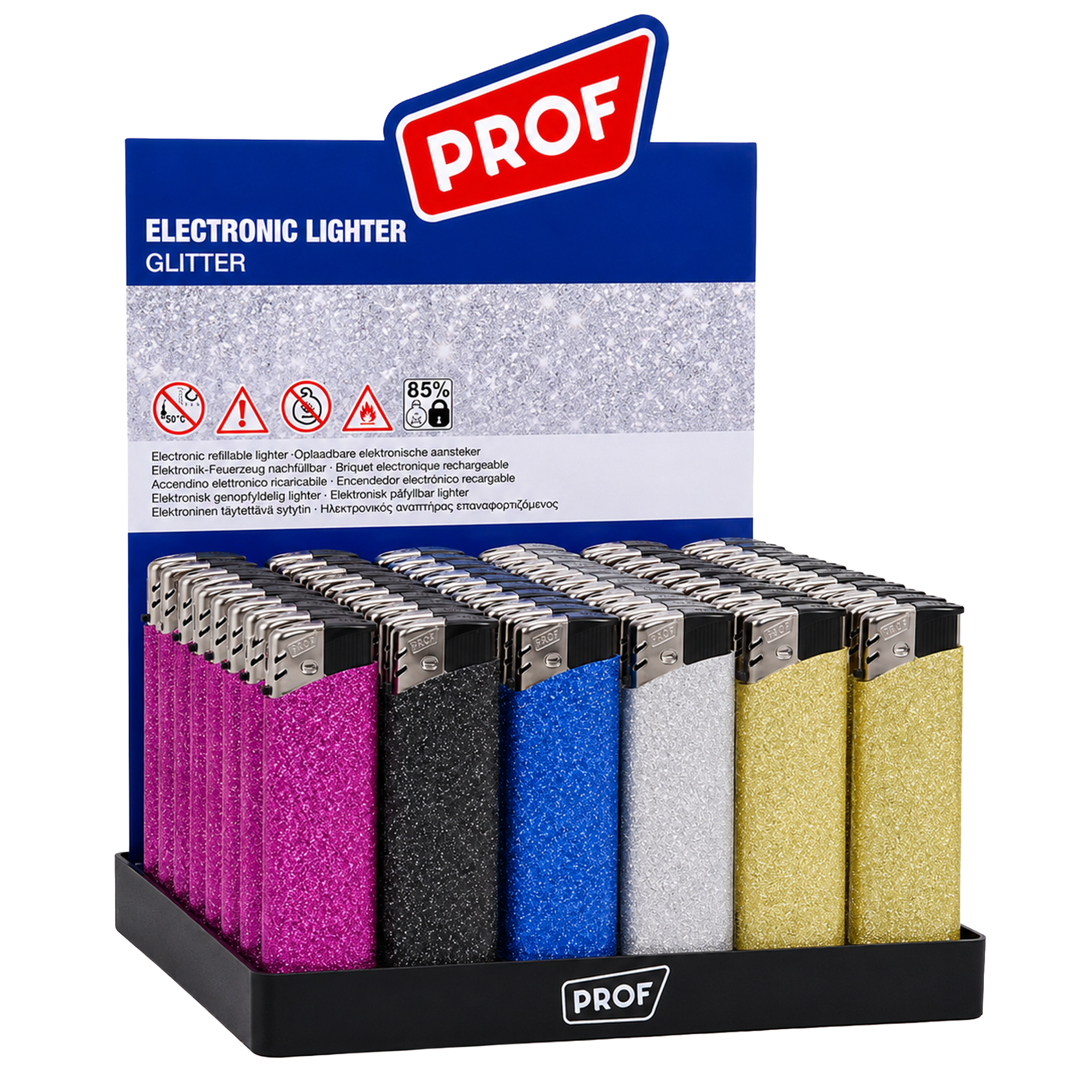 PROF Electronic Shiny Glitter