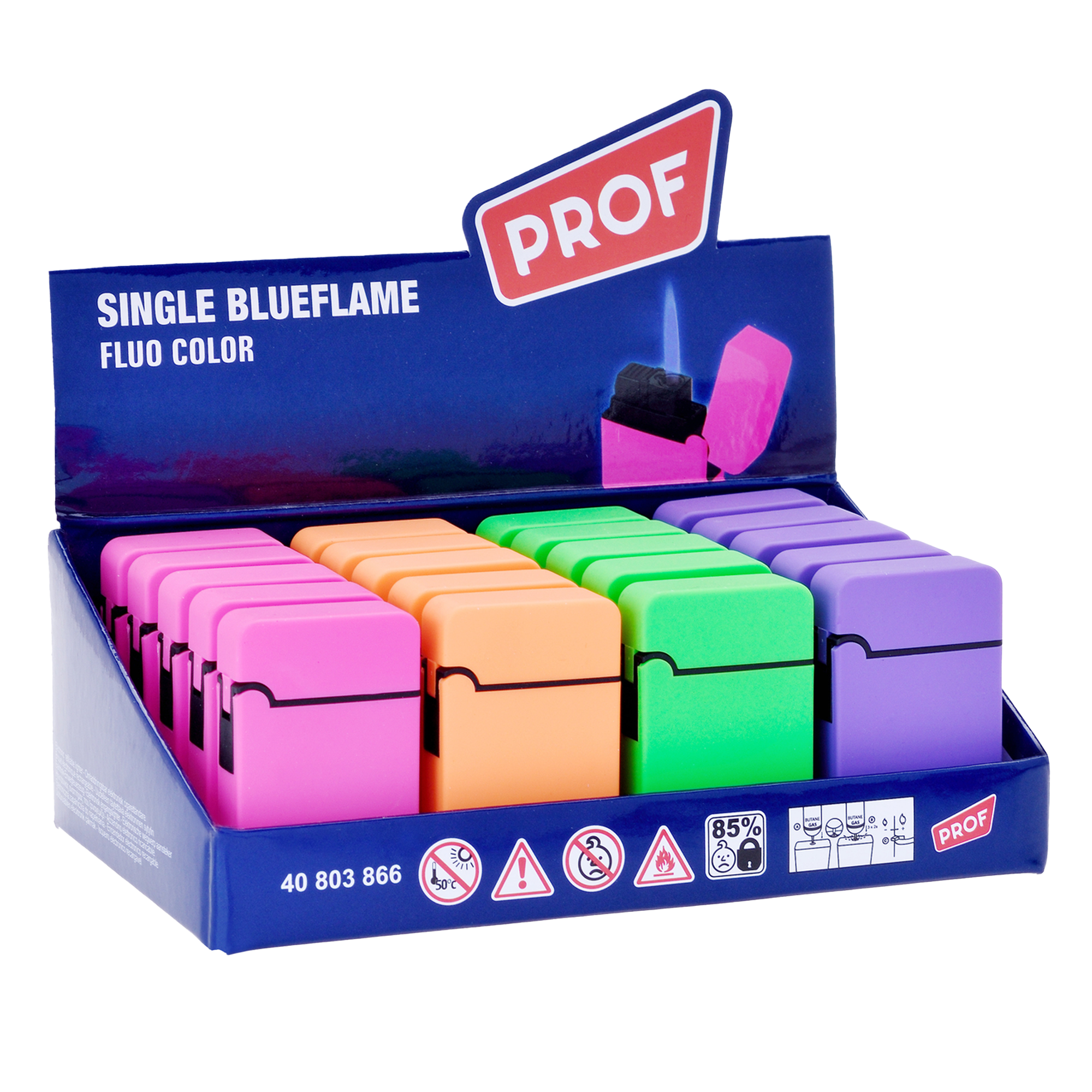 PROF Jetflame Rubber Fluocolor