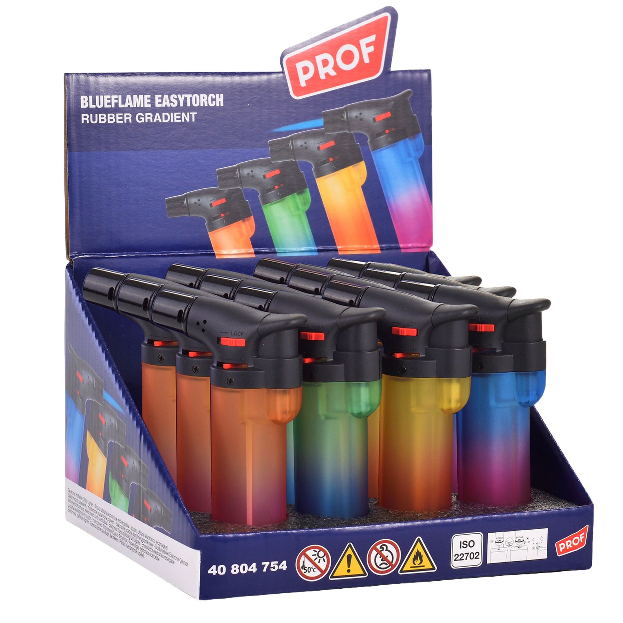 PROF Jetflame Rubber Gradient Torch
