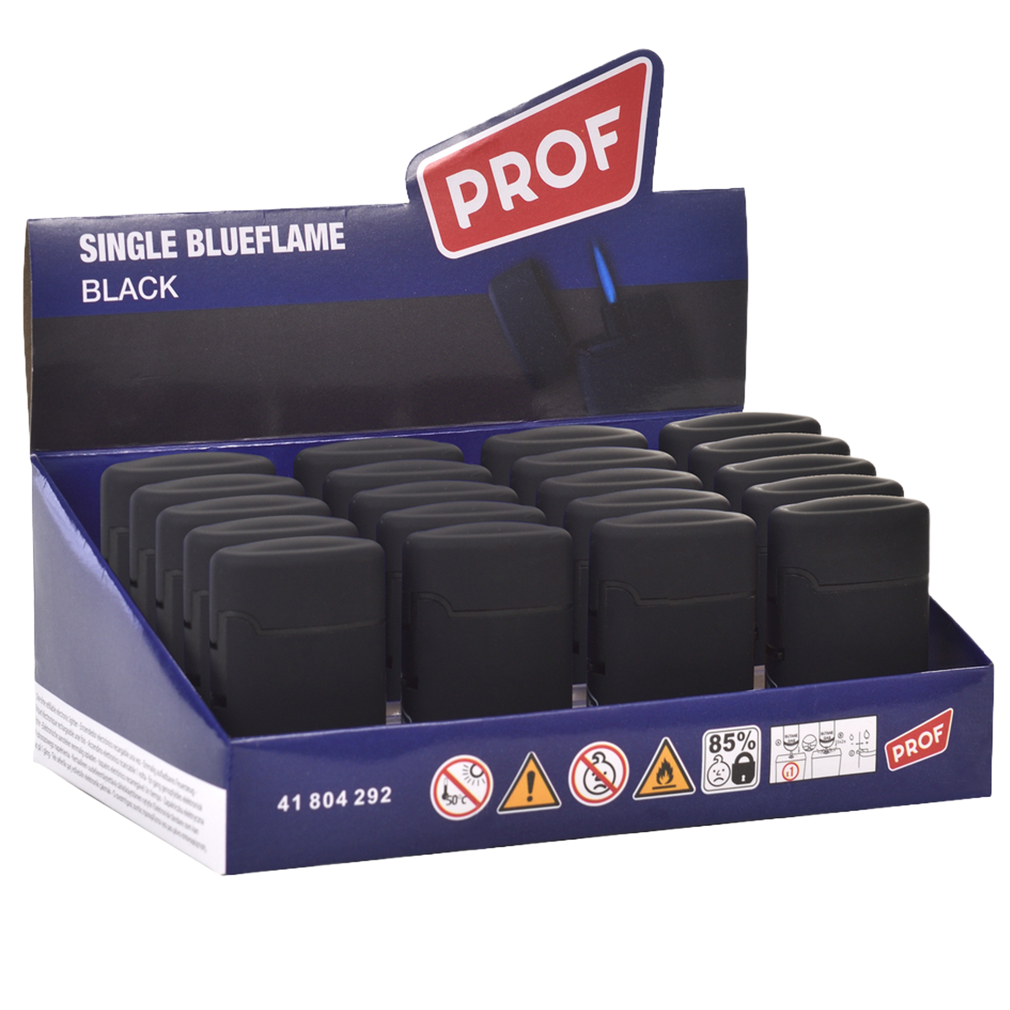 PROF Jetflame Rubber Schwarz