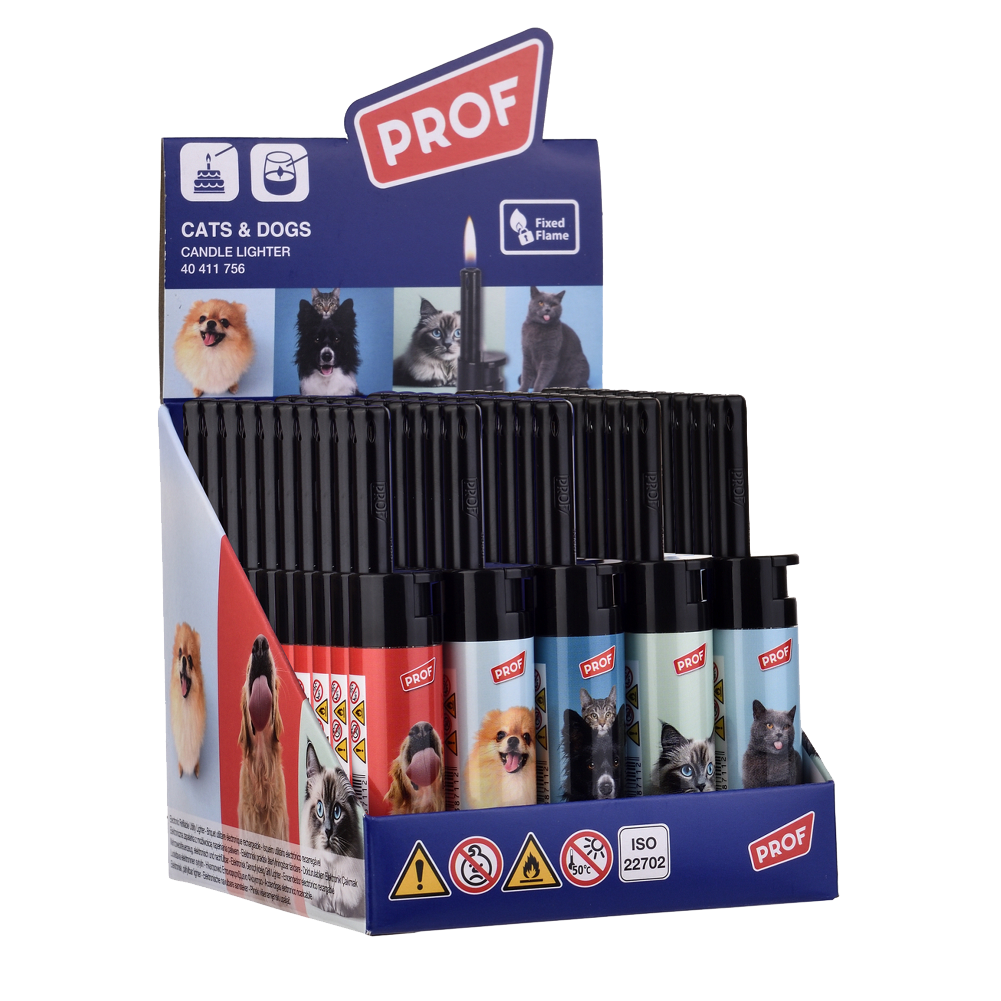 PROF Mini BBQ Round Cats & Dogs