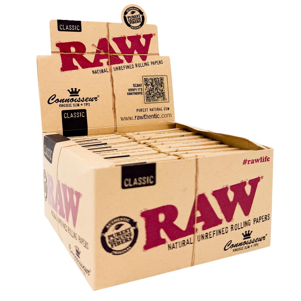 RAW Connoisseur Slim + Tips