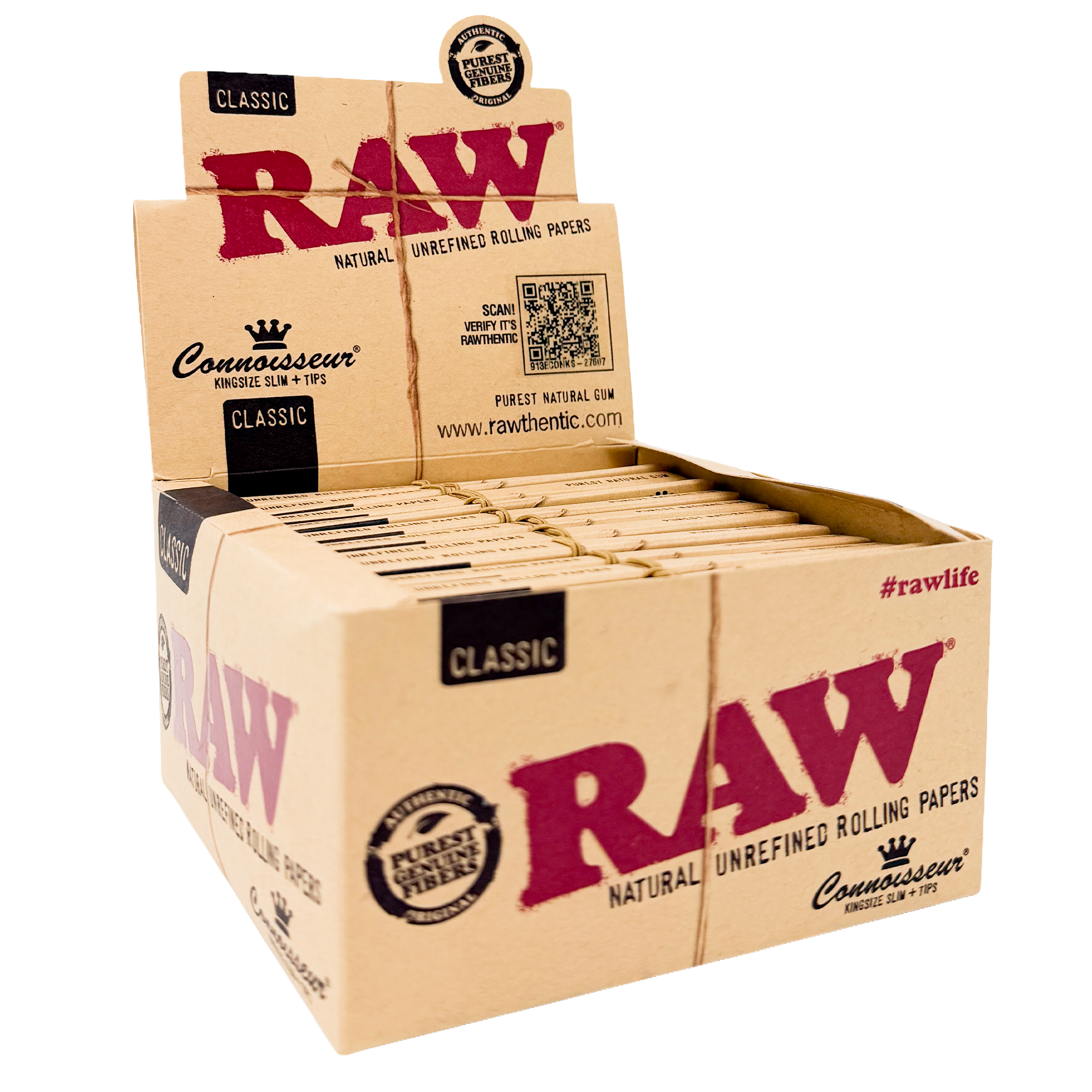 RAW Connoisseur Slim + Tips