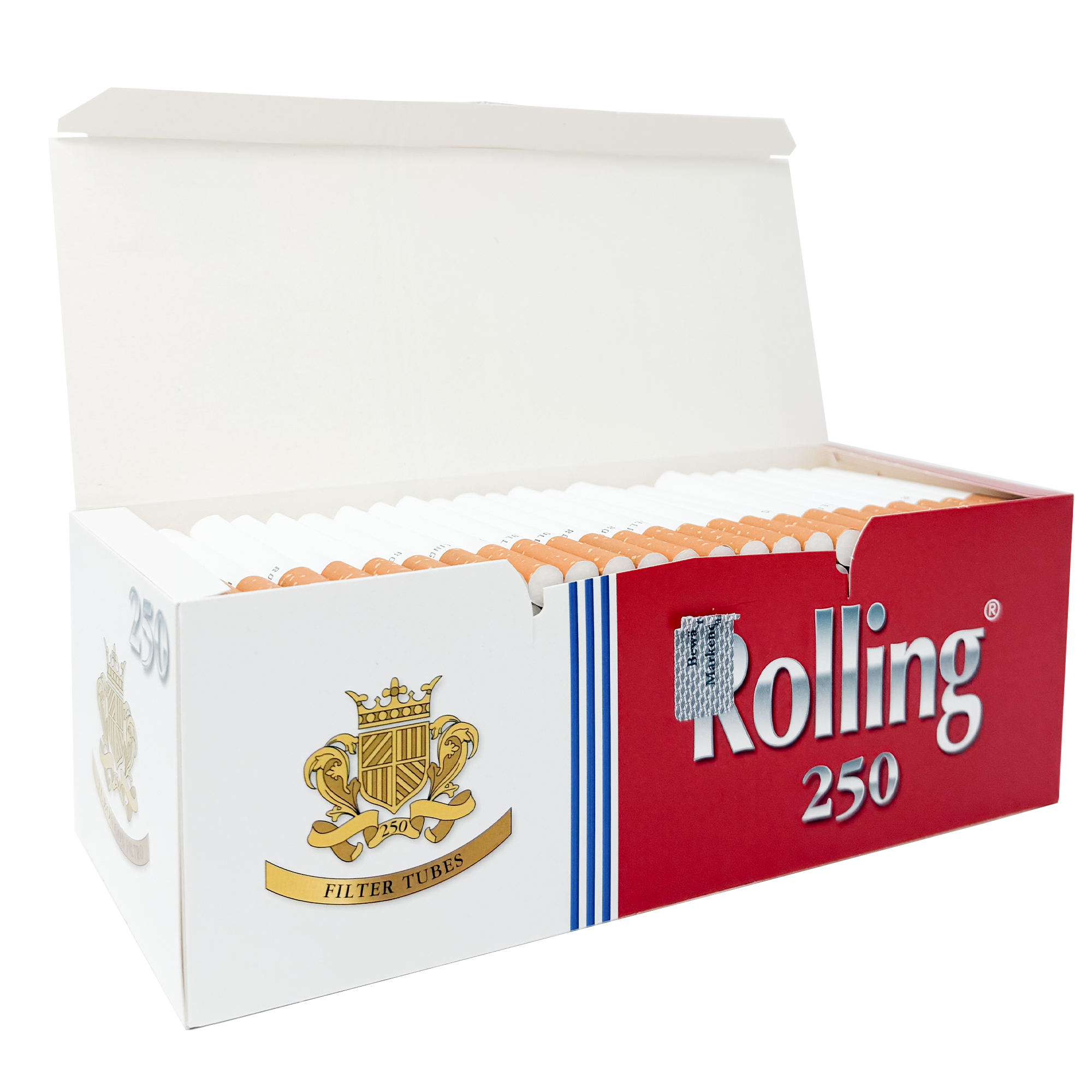 ROLLING King Size 250 Zigarettenhülse