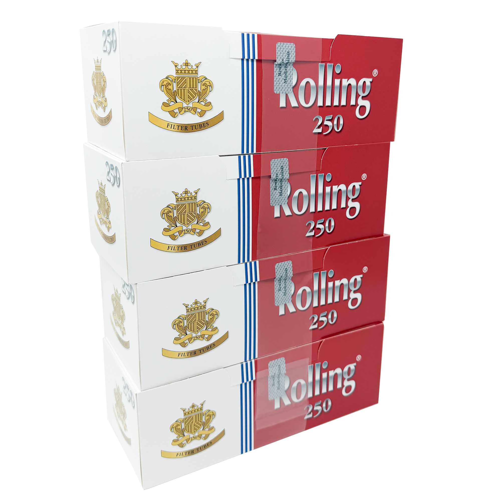 ROLLING King Size 250 Zigarettenhülse