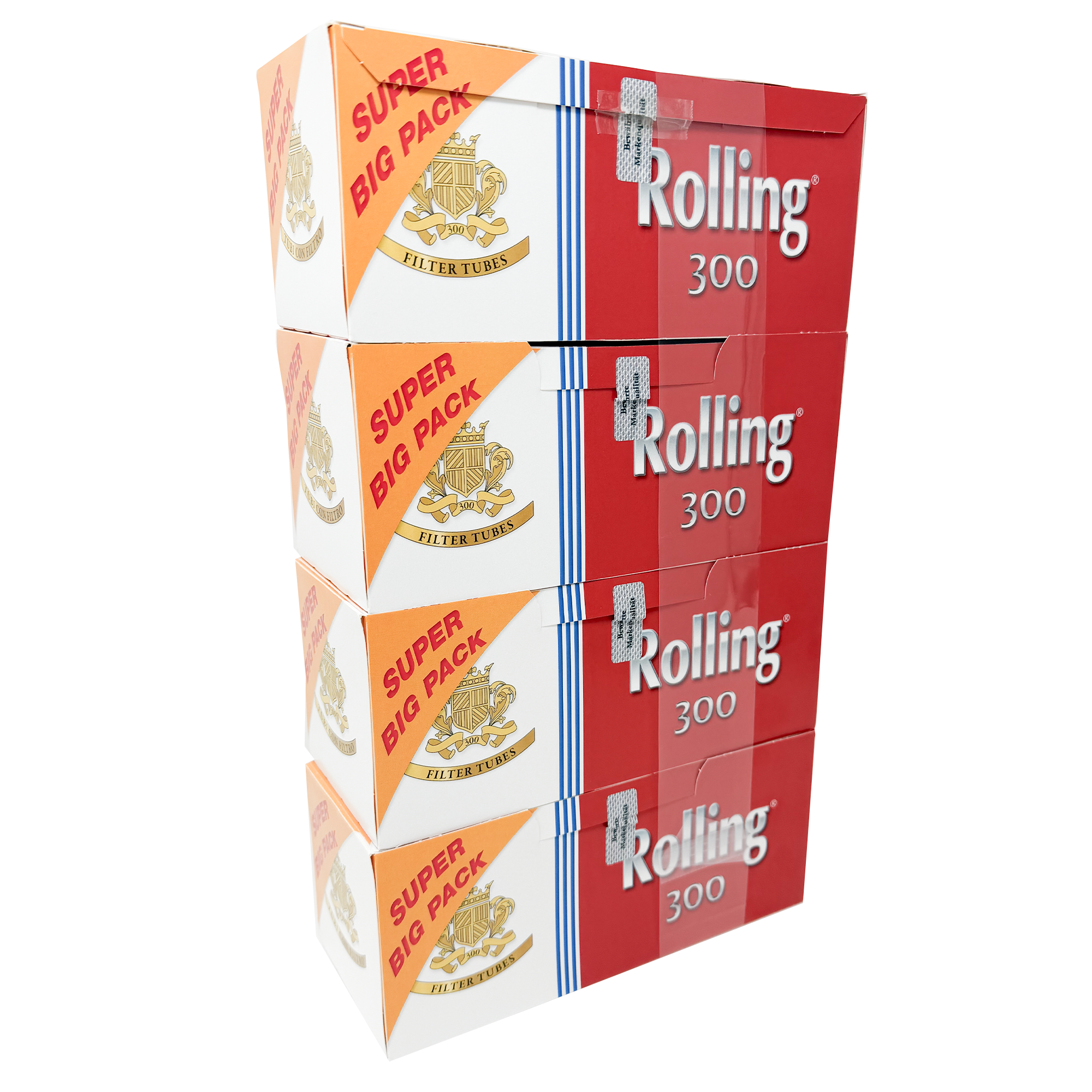 ROLLING King Size 300 Zigarettenhülse