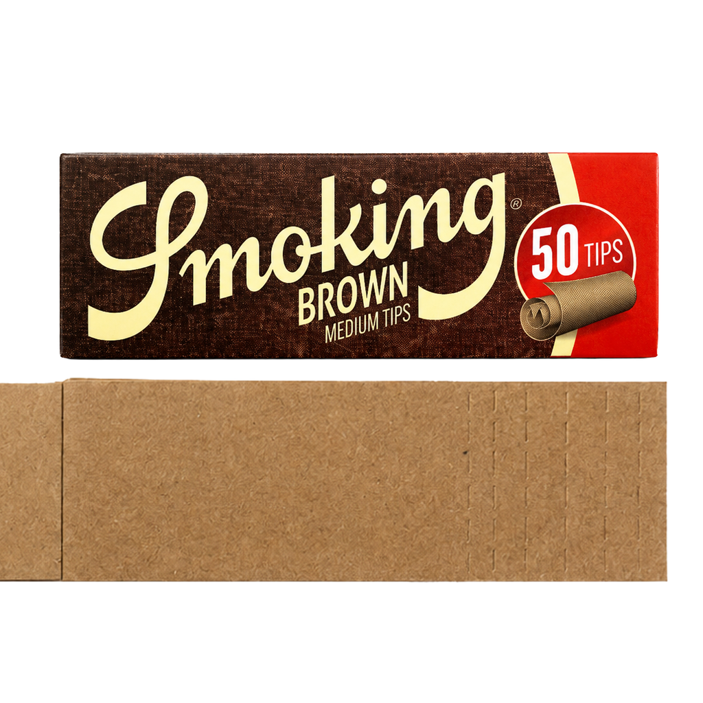 SMOKING Brown Filtertips (Papier)