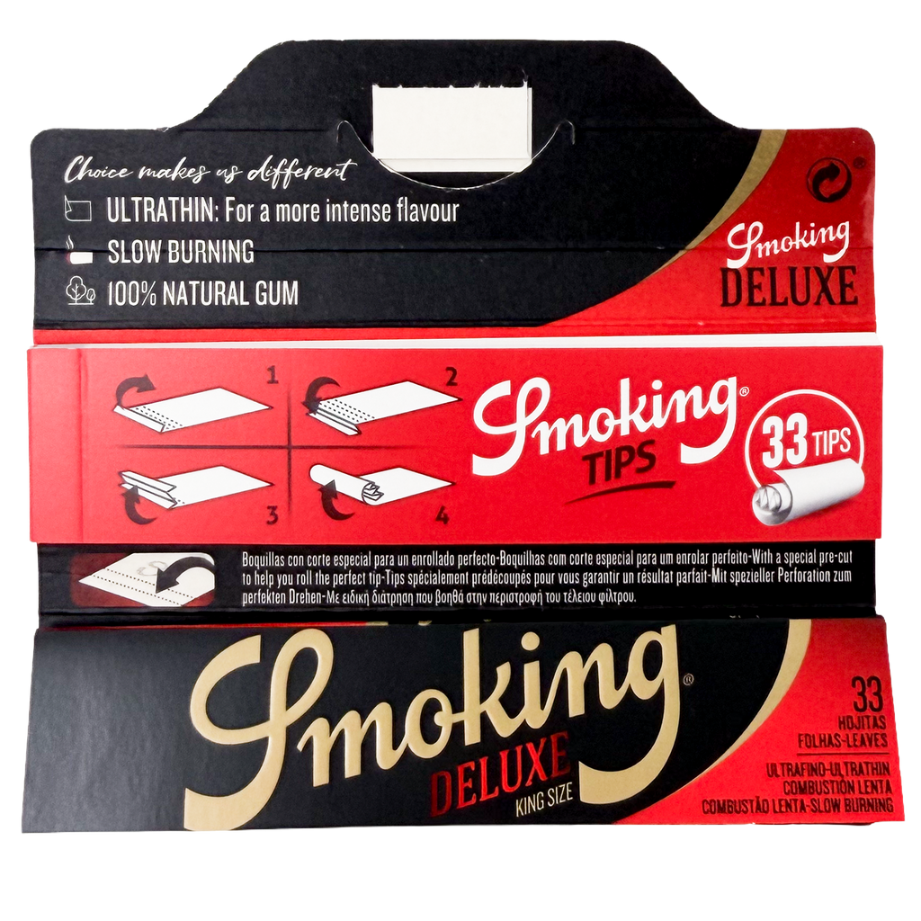 SMOKING King Size Slim Deluxe + Tips